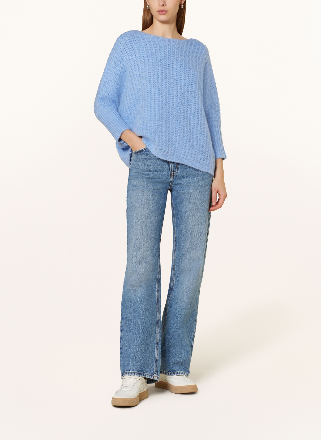 someday Sweater TUMALU, Color: LIGHT BLUE (Image 2)