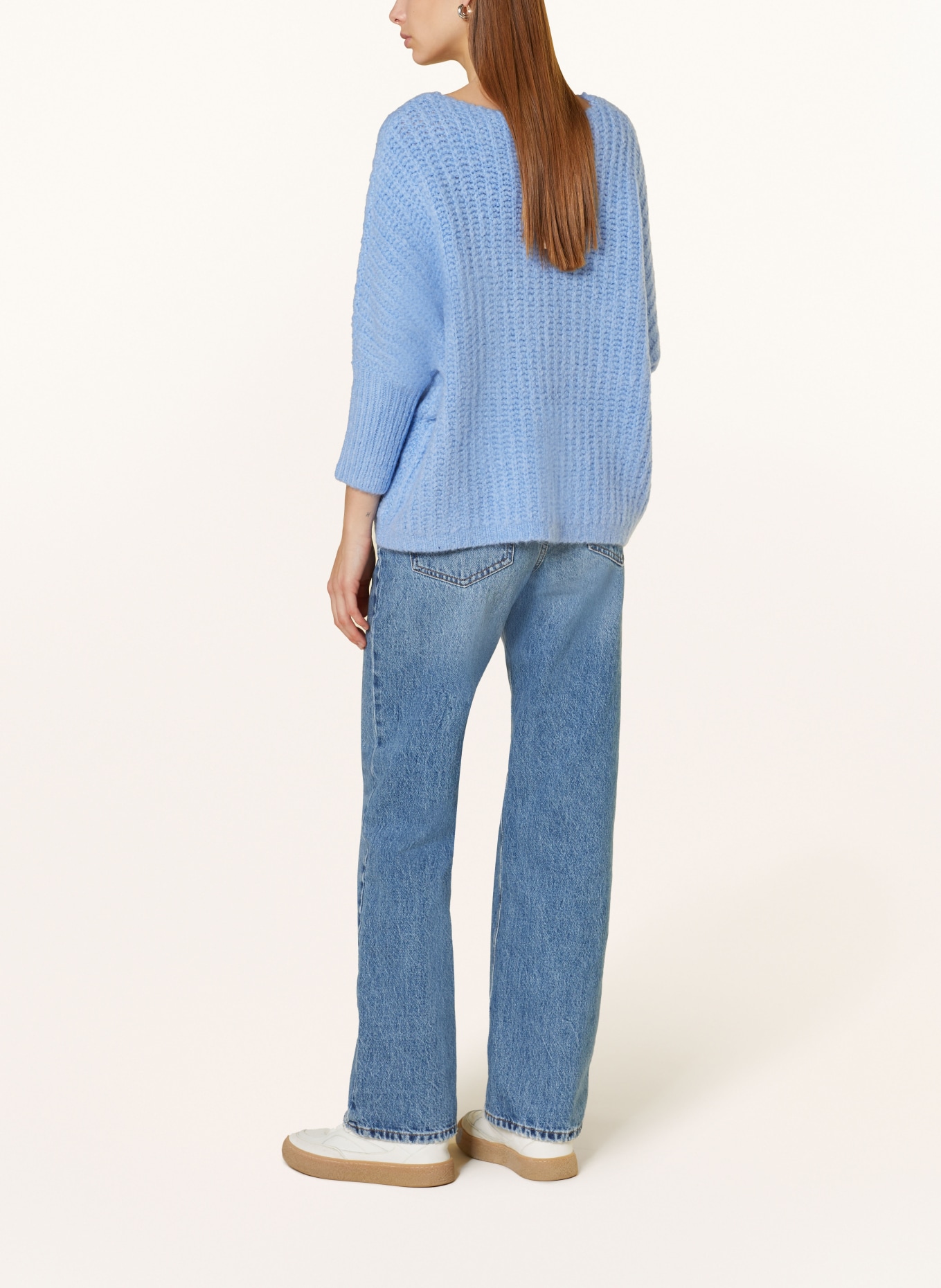 someday Sweater TUMALU, Color: LIGHT BLUE (Image 3)