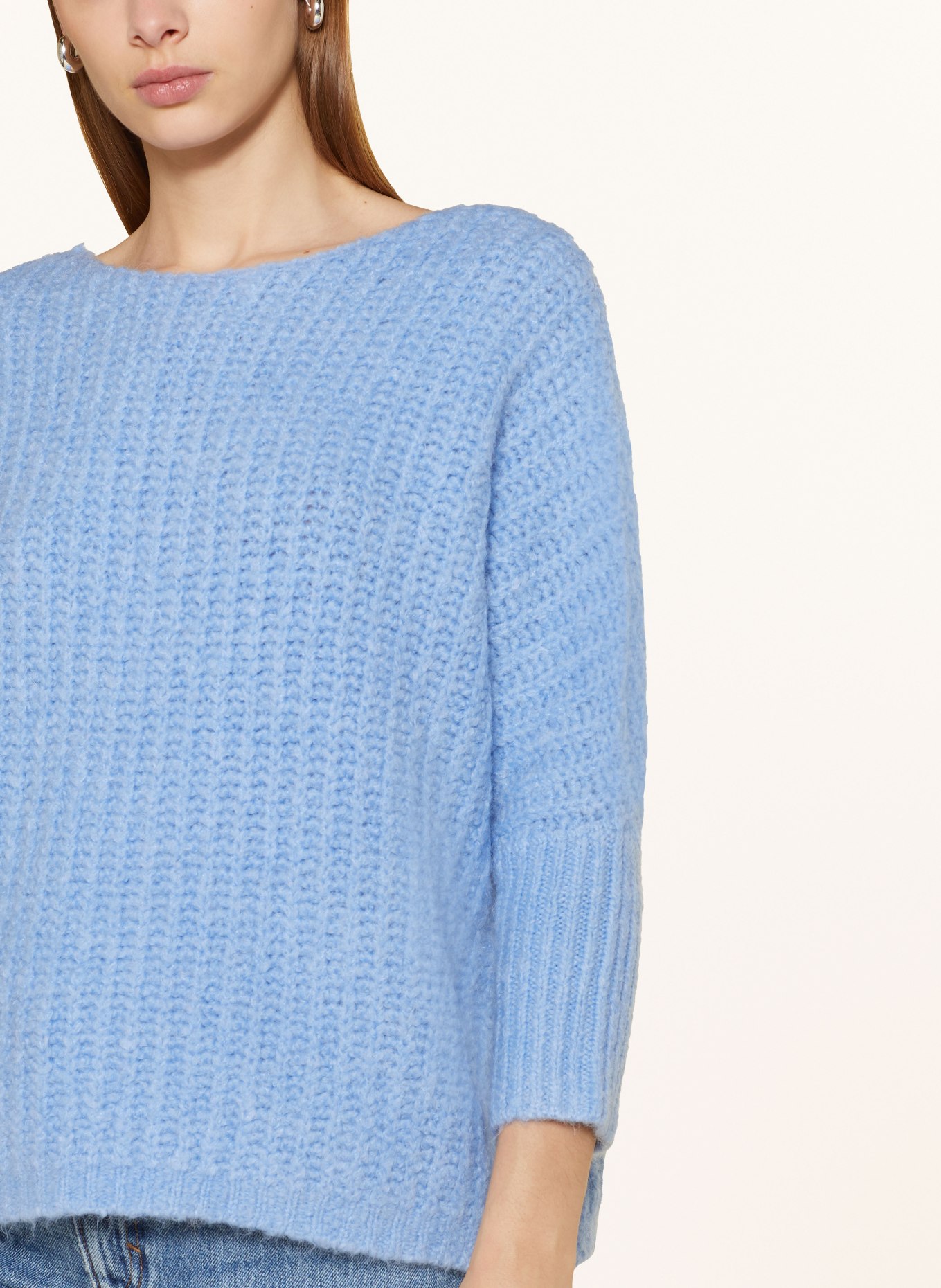 someday Sweater TUMALU, Color: LIGHT BLUE (Image 4)