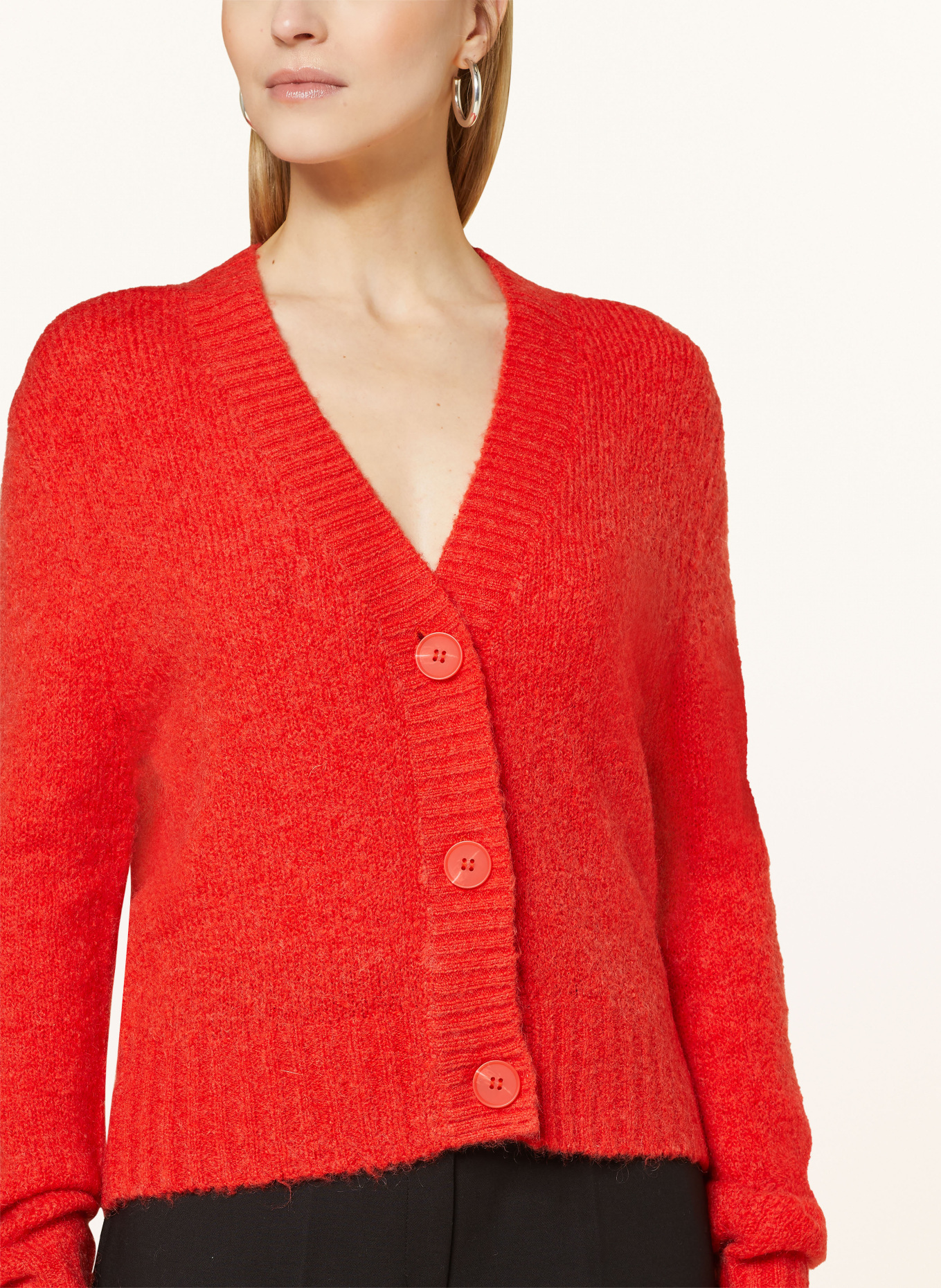 someday Cardigan TALENTINA, Color: RED (Image 4)