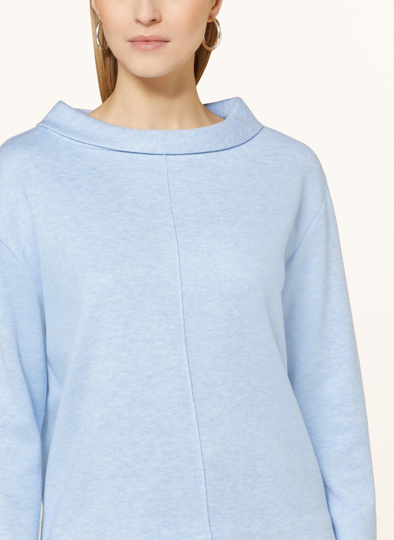someday Sweater USUNA, Color: LIGHT BLUE (Image 4)