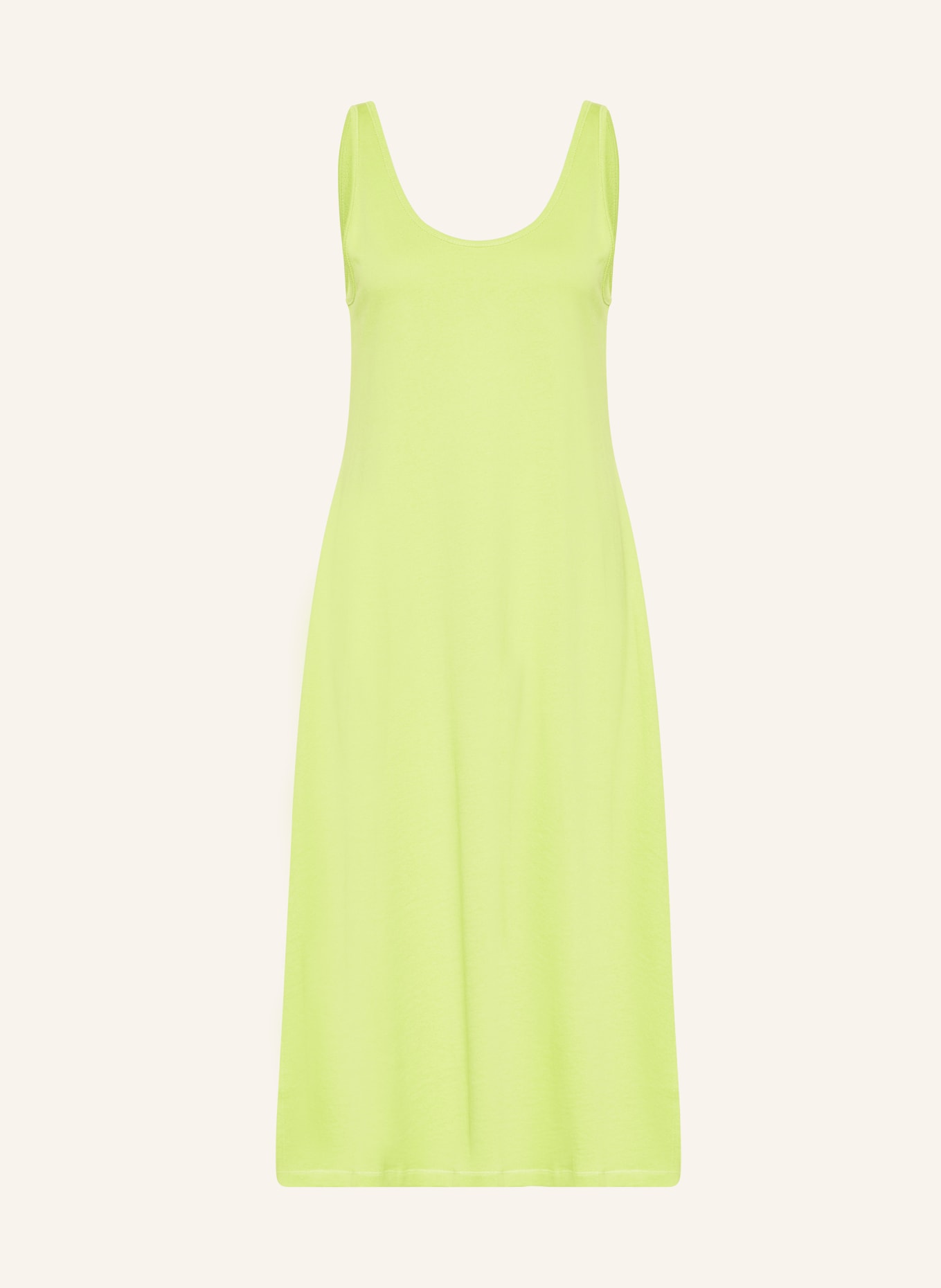 darling harbour Sweatkleid: limettengrün