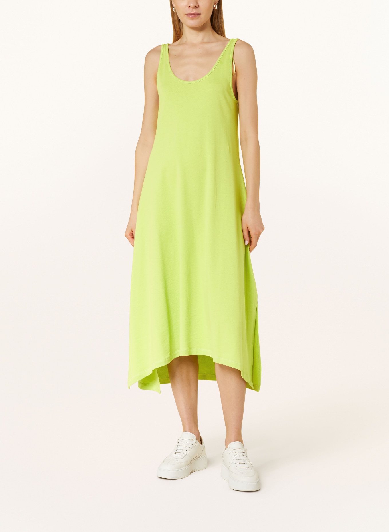 darling harbour Sweatkleid: limettengrün