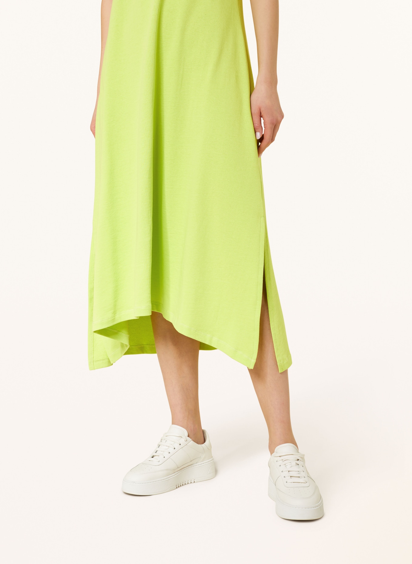 darling harbour Sweatkleid: limettengrün