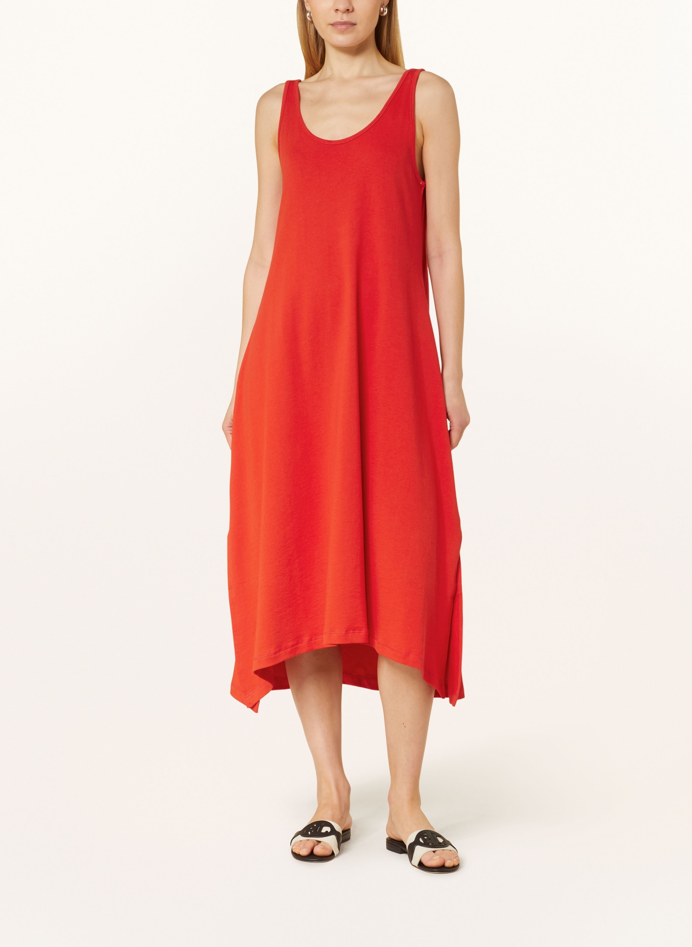 darling harbour Sweatkleid, Farbe: orangerot (Bild 2)