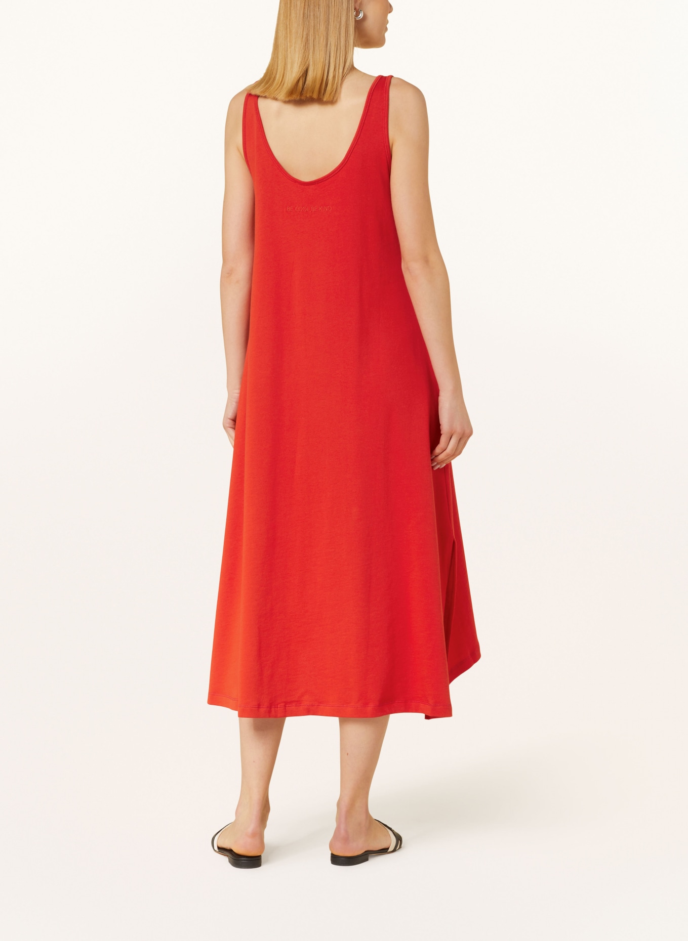 darling harbour Sweatkleid, Farbe: orangerot (Bild 3)