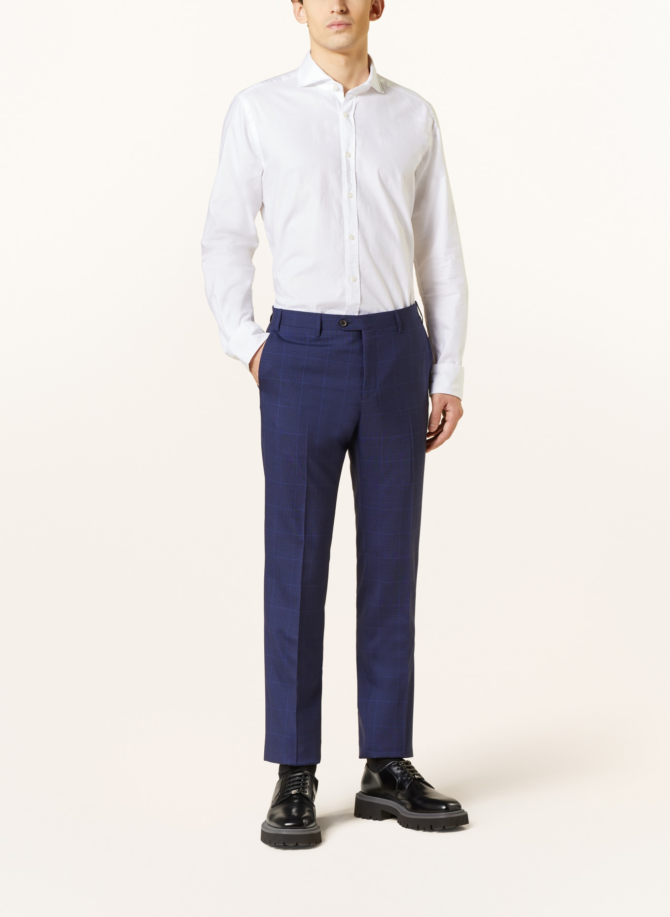 CORNELIANI Anzug Slim Fit, Farbe: BLAU/ DUNKELBLAU (Bild 4)