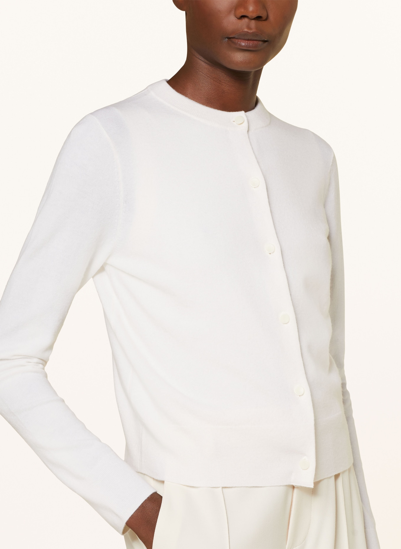 VINCE Cardigan, Color: WHITE (Image 4)