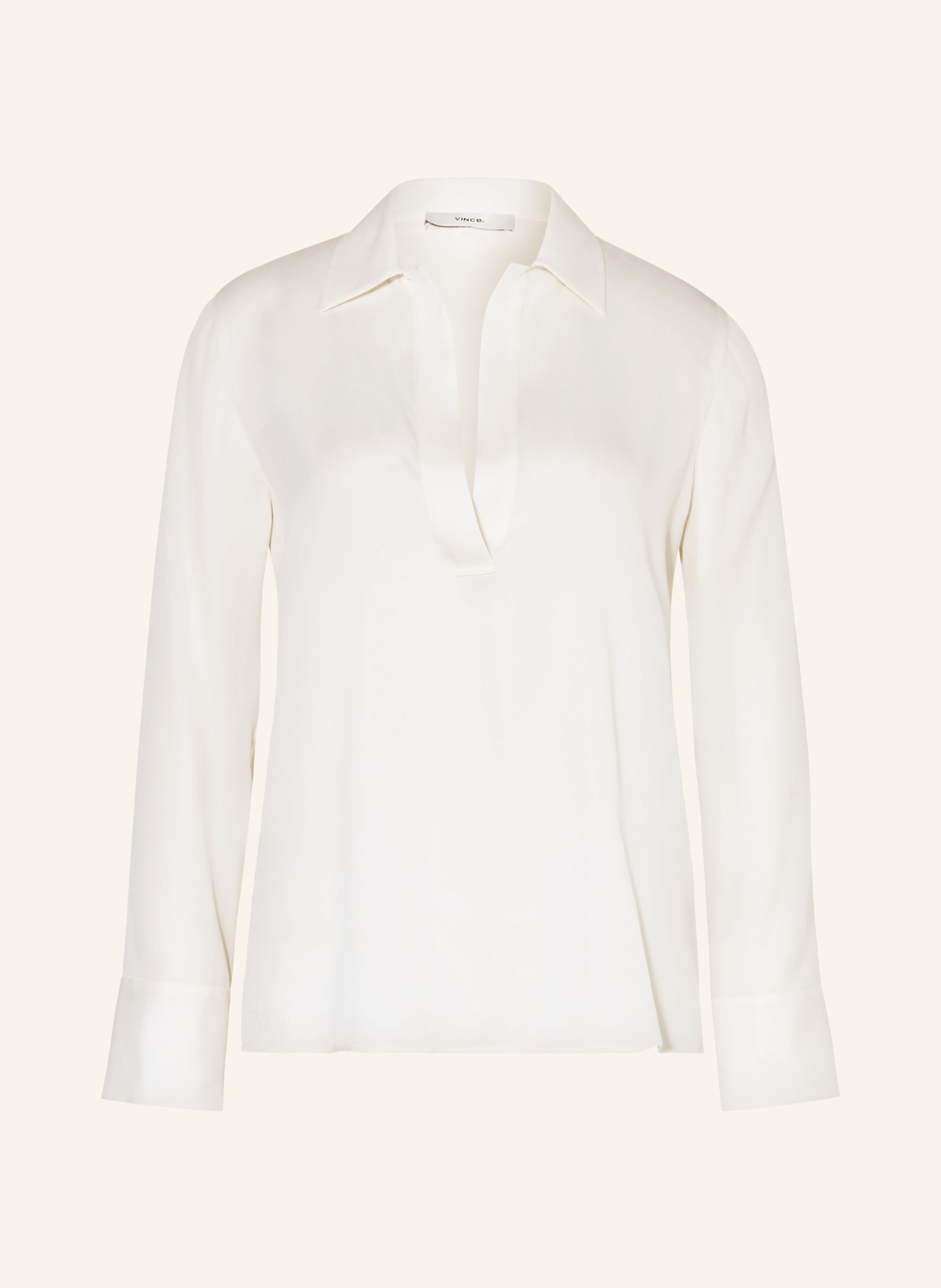 VINCE Shirt blouse, Color: ECRU (Image 1)