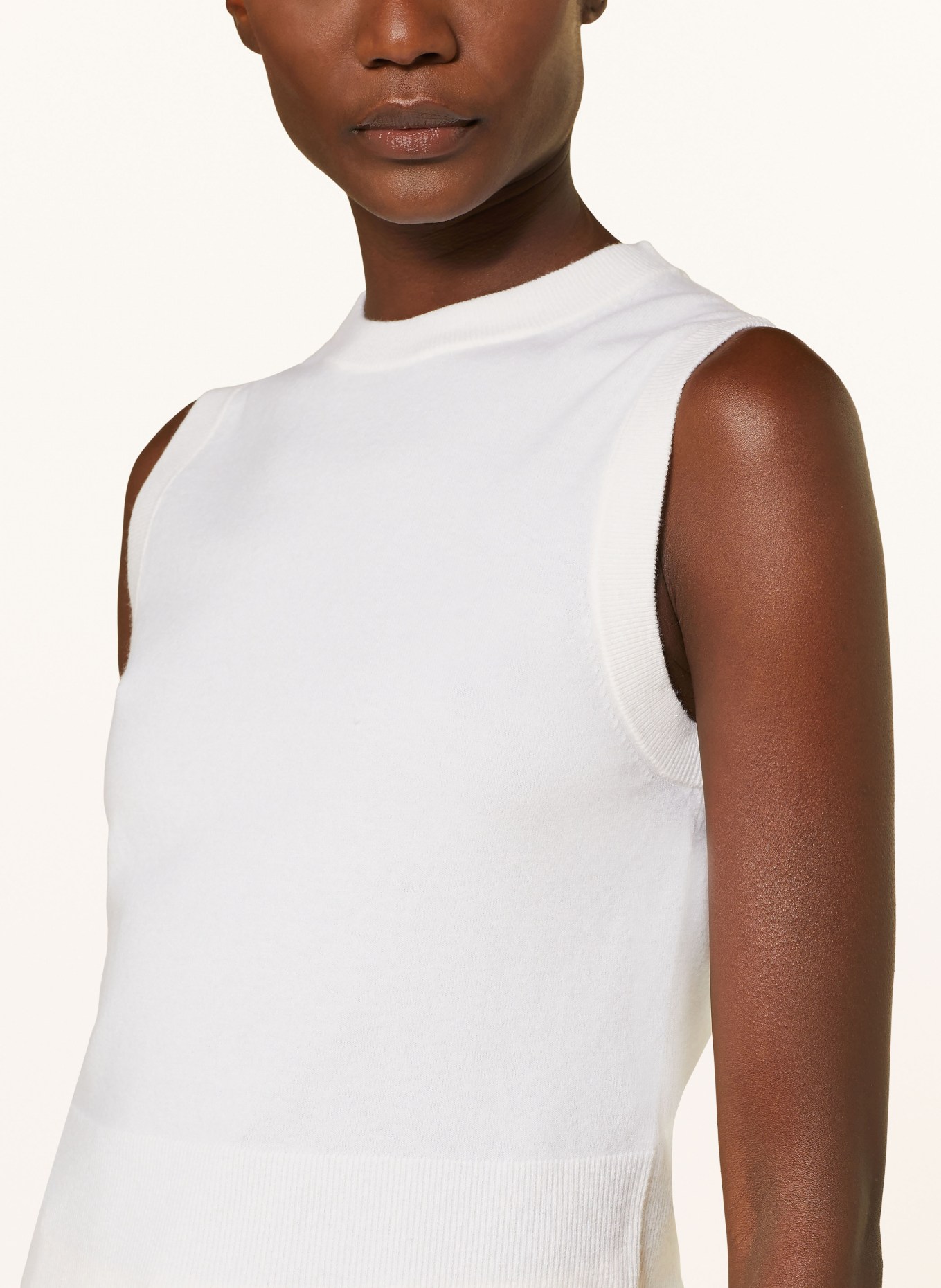 VINCE Sweater vest, Color: WHITE (Image 4)