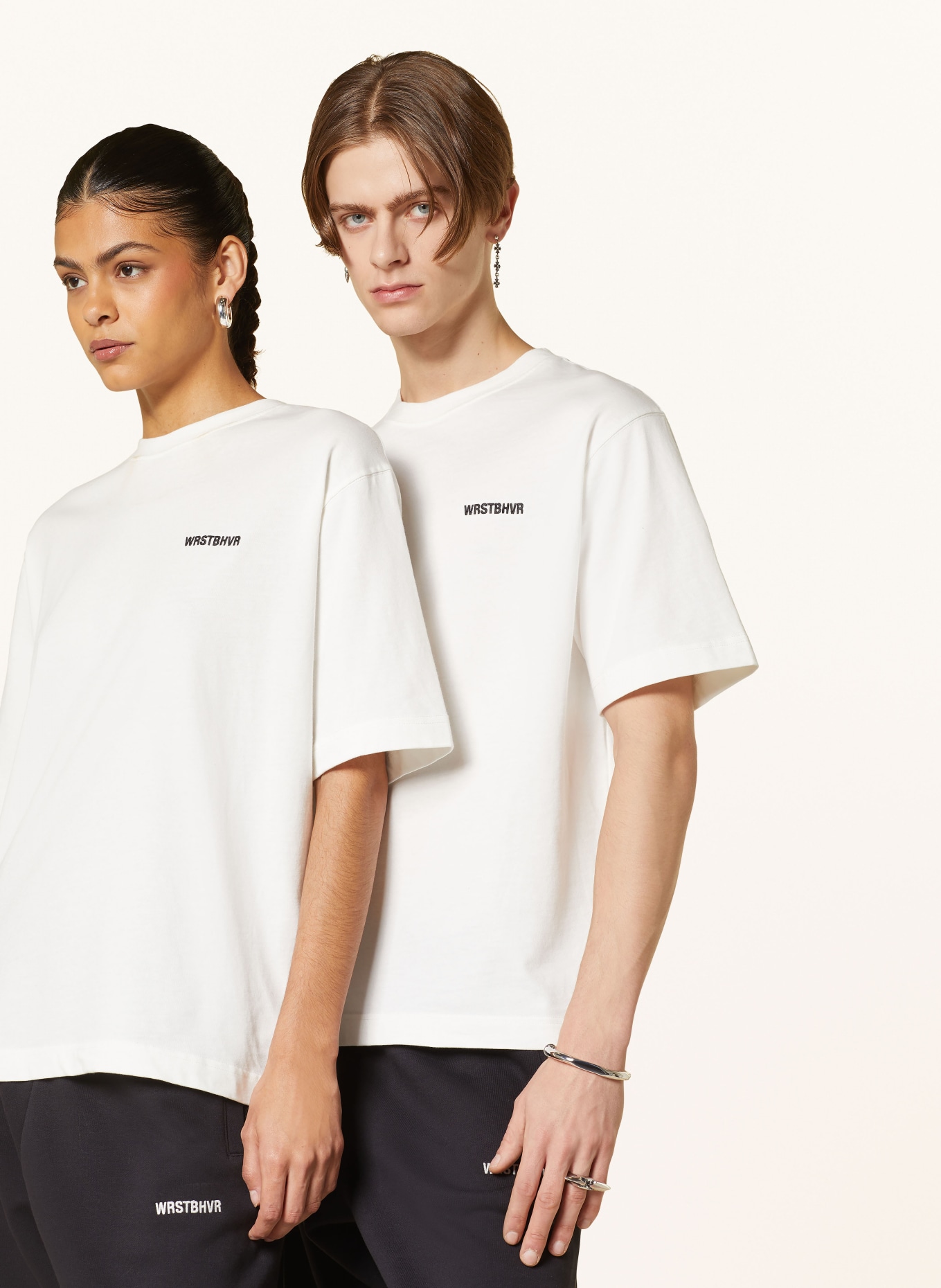 WRSTBHVR T-shirt NEZU, Color: WHITE (Image 4)