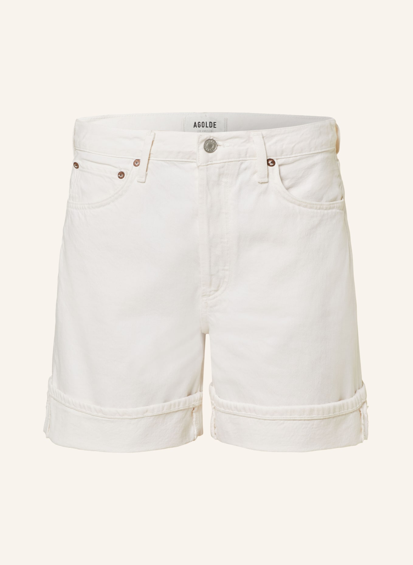 AGOLDE Jeansshorts DAME, Farbe: fortune cookie natural (Bild 1)