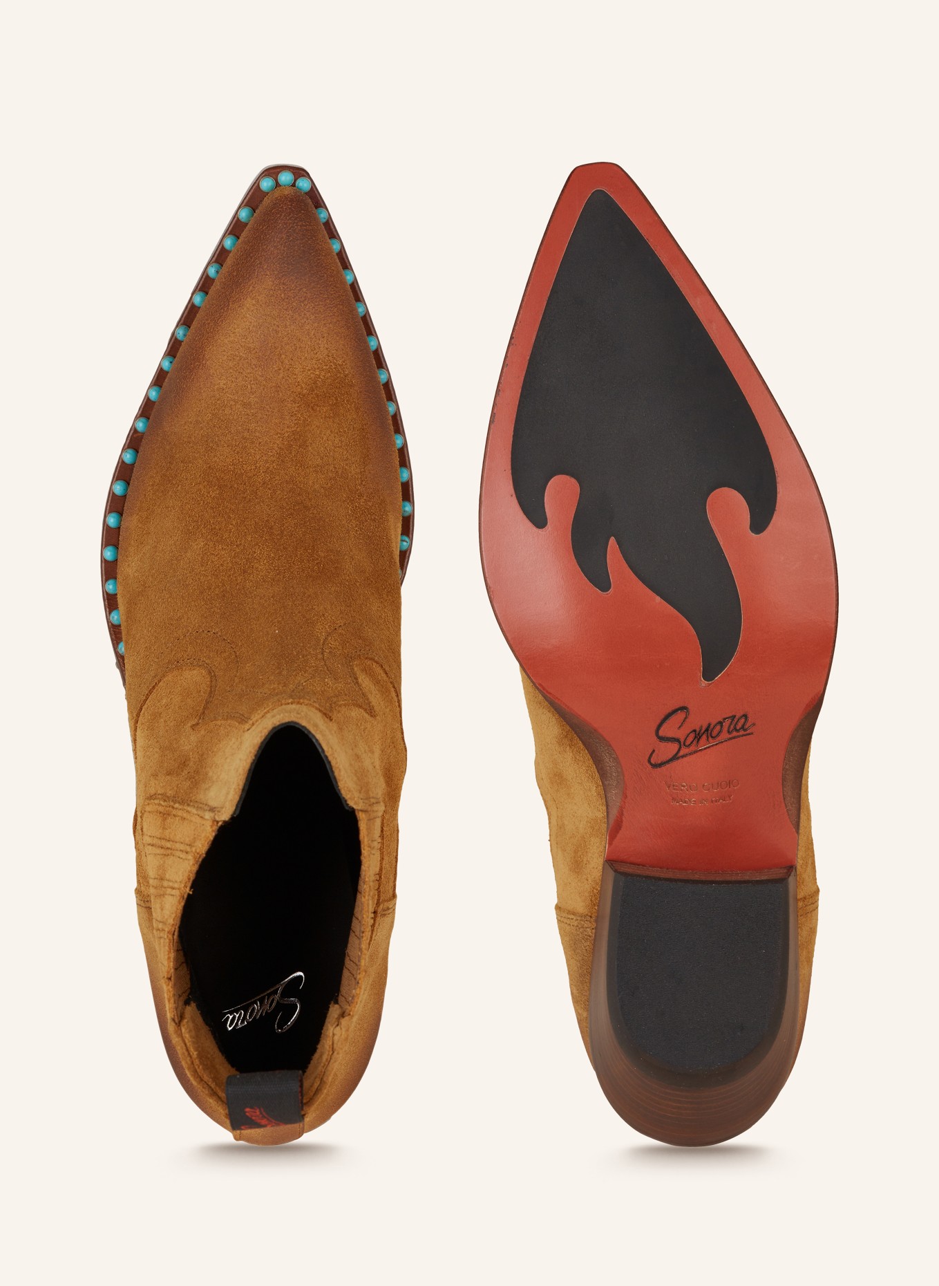 SONORA Kovbojské boty HIDALGO MINI, Barva: VELBLOUDÍ (Obrázek 5)