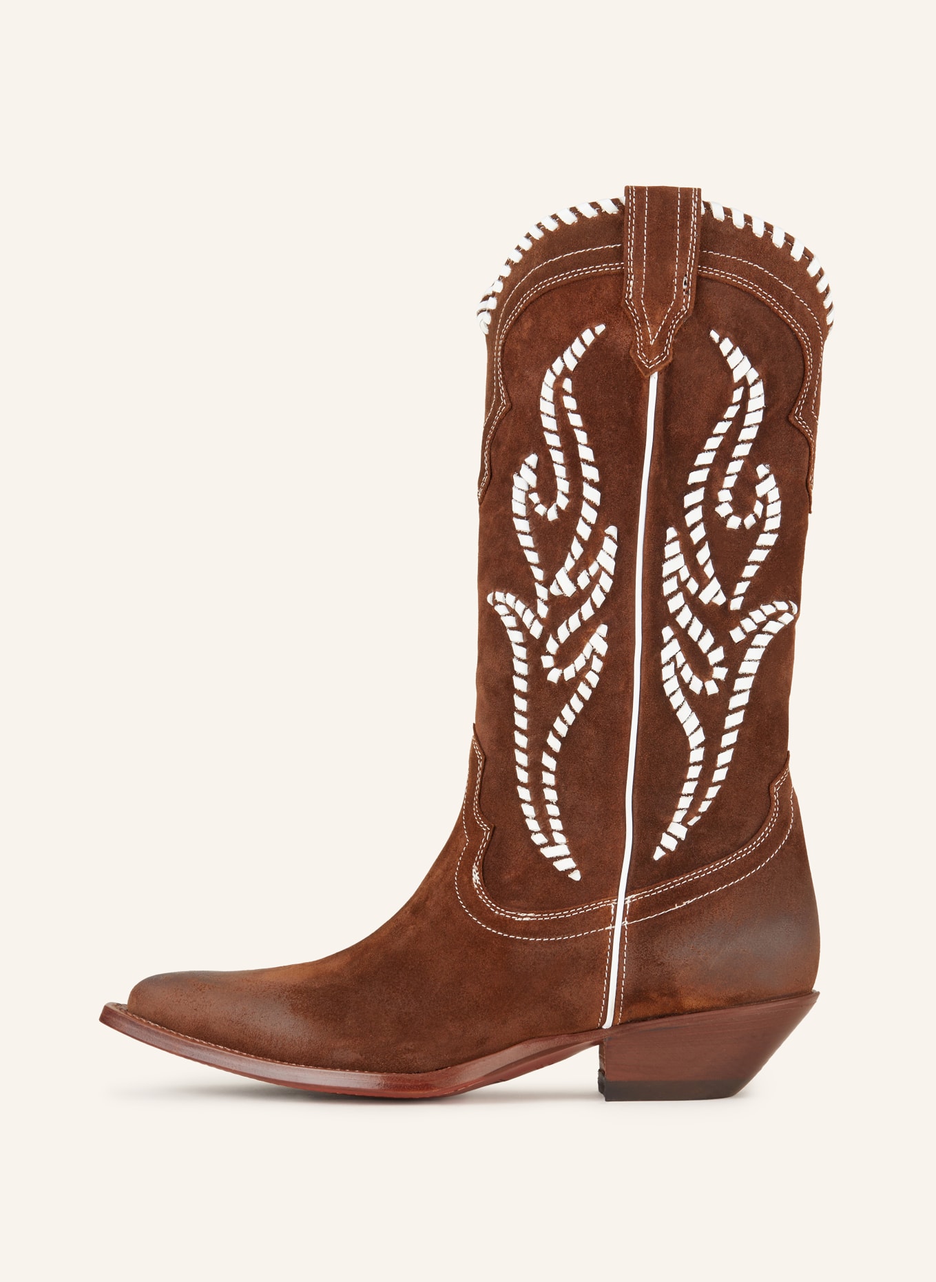 SONORA Cowboy boots SANTA FE TWIST, Color: BROWN/ WHITE (Image 4)