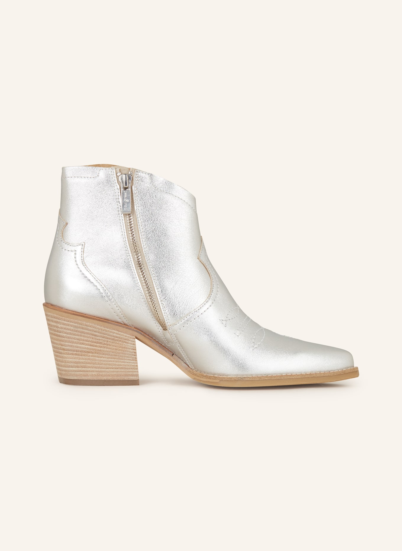 paul green Cowboy boots, Color: SILVER (Image 5)