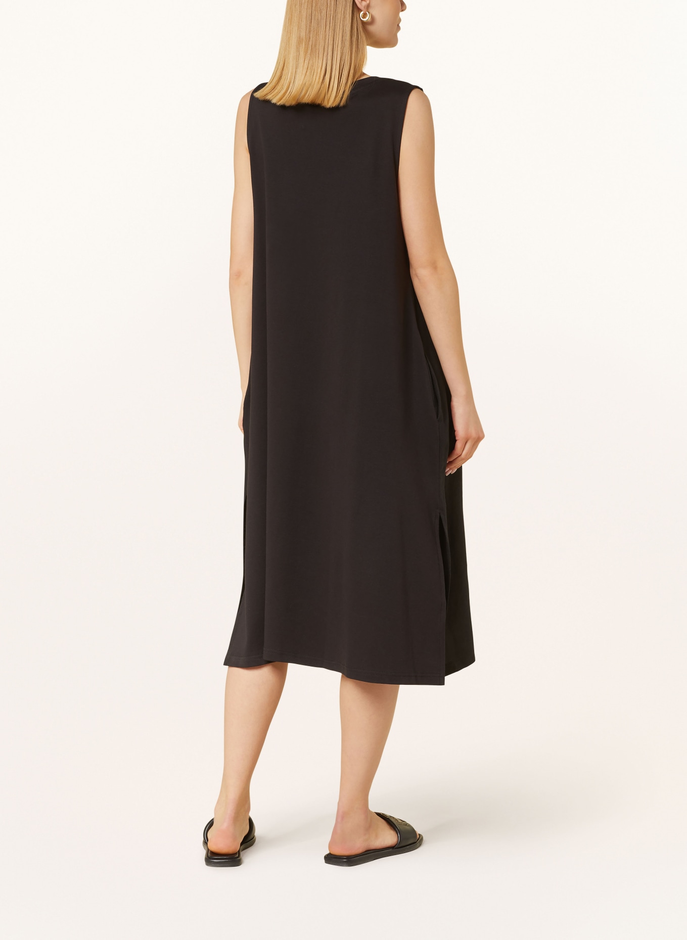 darling harbour Dress in mixed materials, Color: SCHWARZ (Image 3)