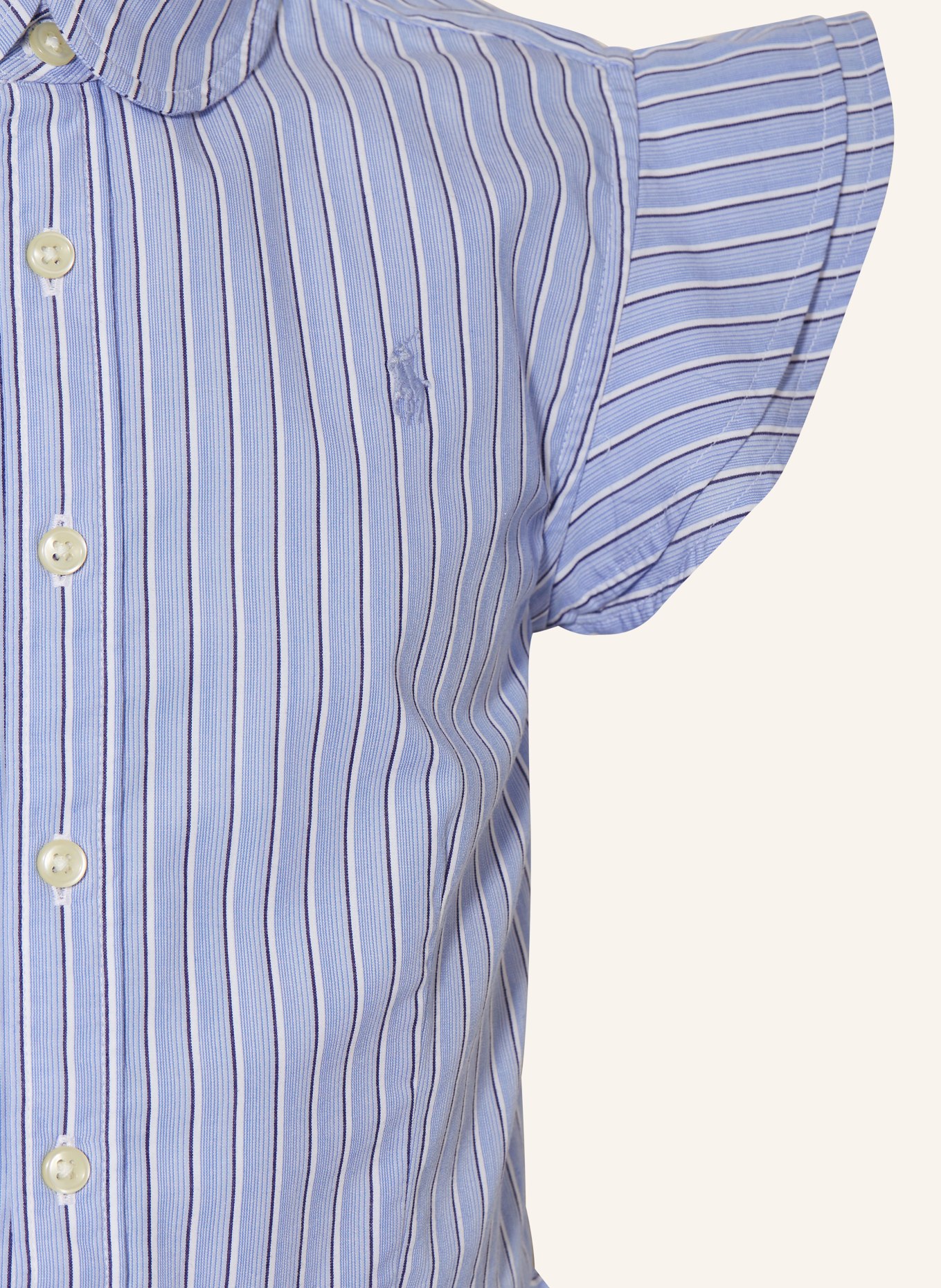 POLO RALPH LAUREN Bluse, Farbe: BLAU/ WEISS (Bild 3)