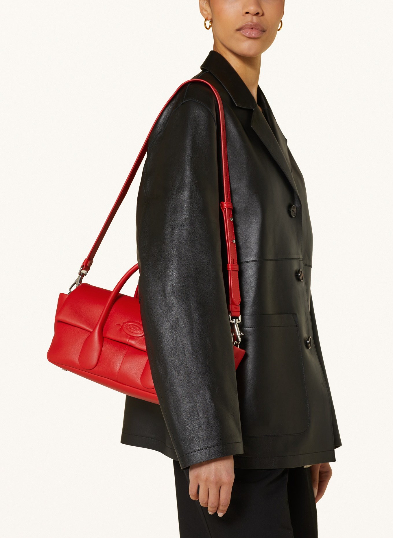 TOD'S Handbag DI MINI, Color: RED (Image 4)