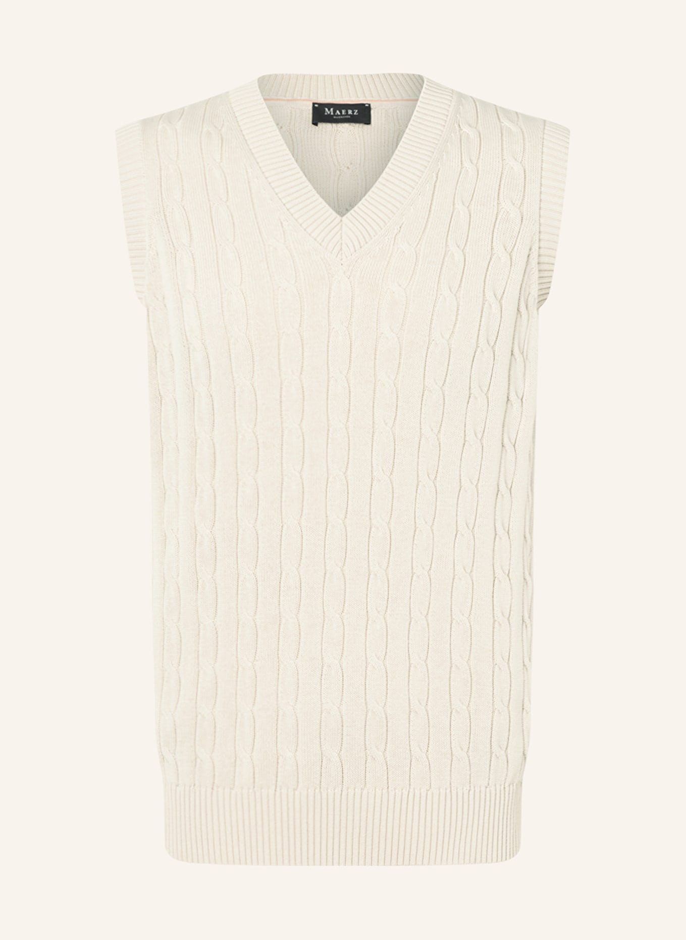 MAERZ MUENCHEN Sweater vest, Color: CREAM (Image 1)
