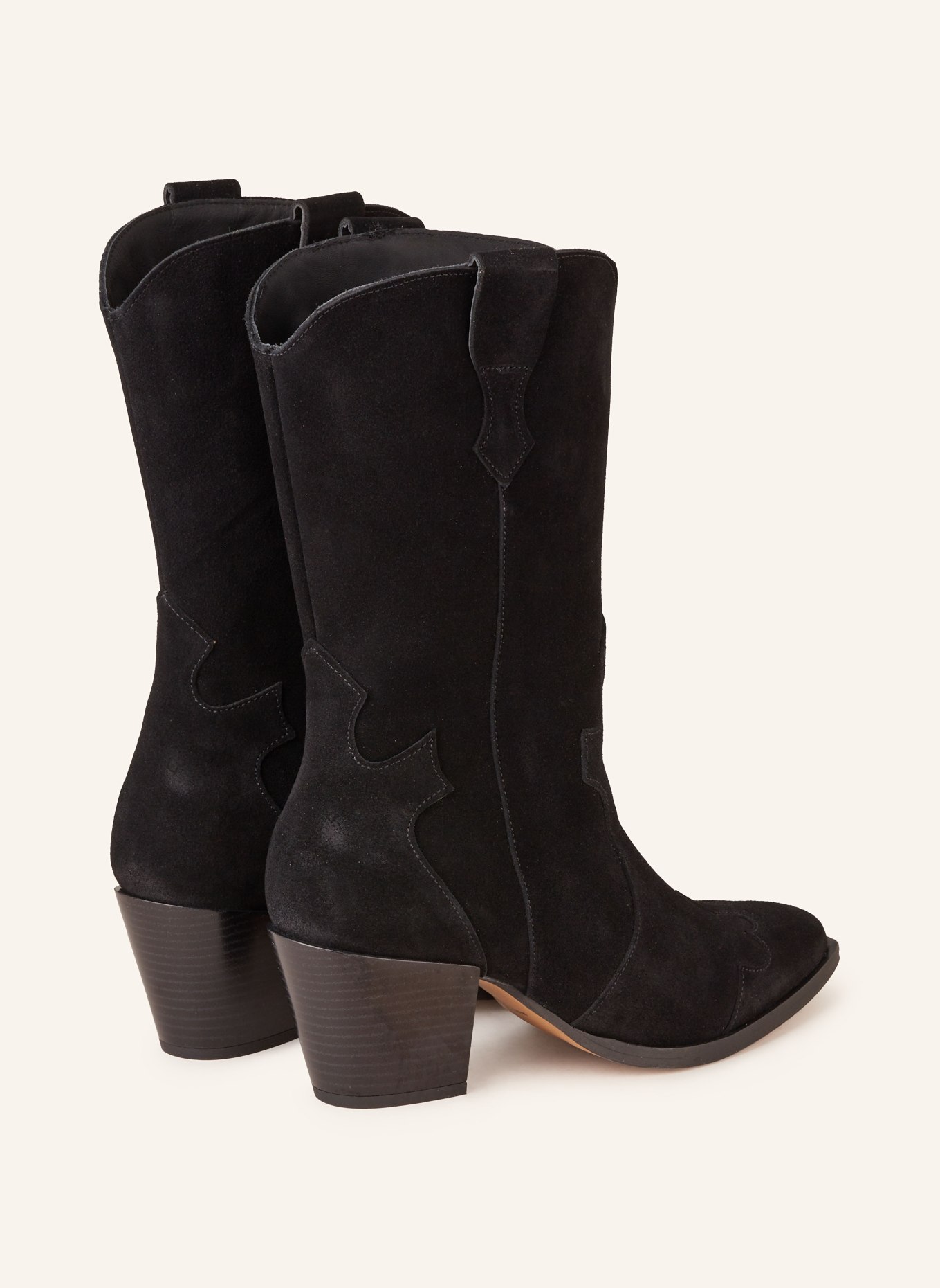 MRS & HUGS Cowboy boots, Color: BLACK (Image 2)
