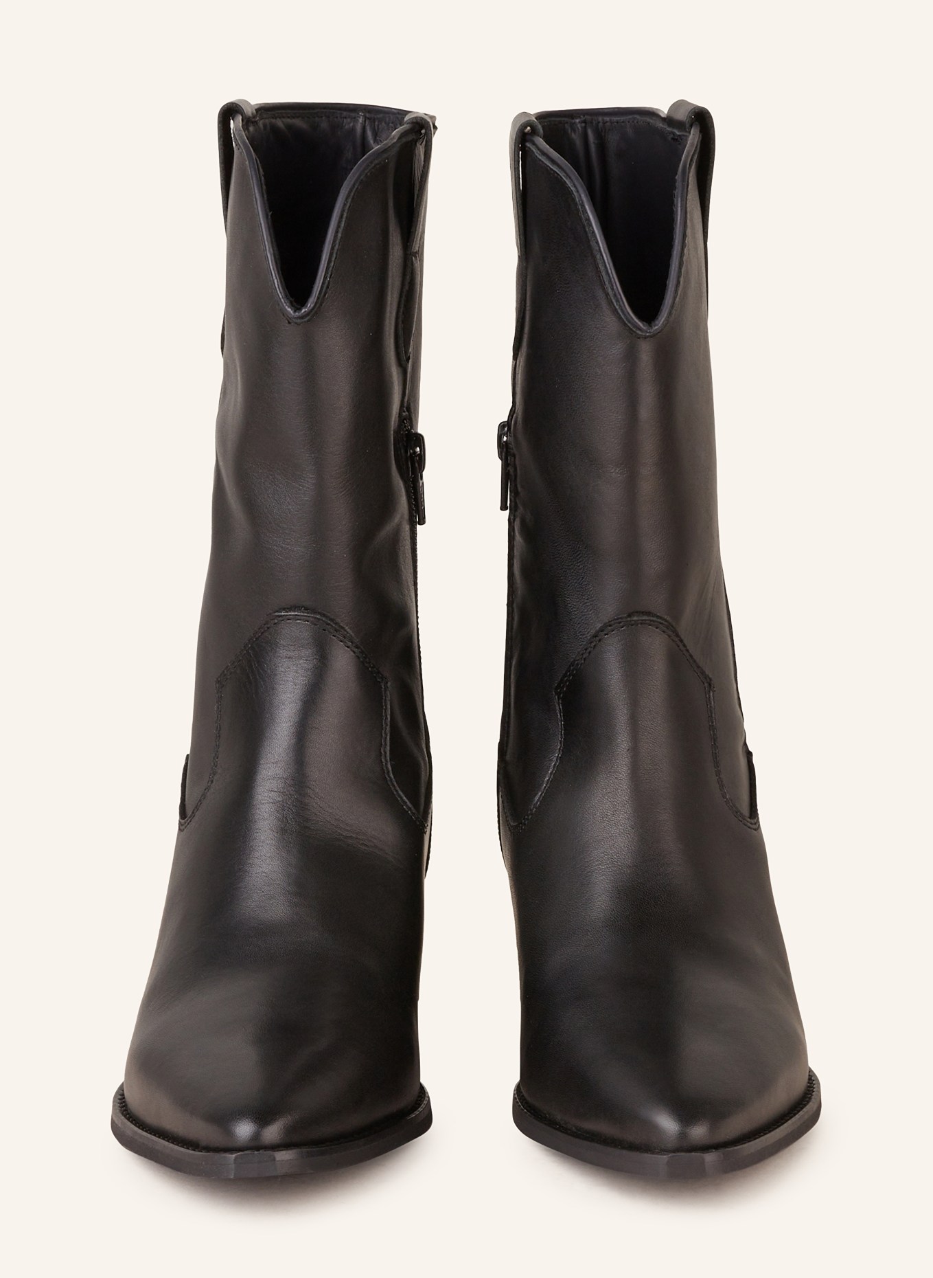 MRS & HUGS Cowboy boots, Color: BLACK (Image 3)