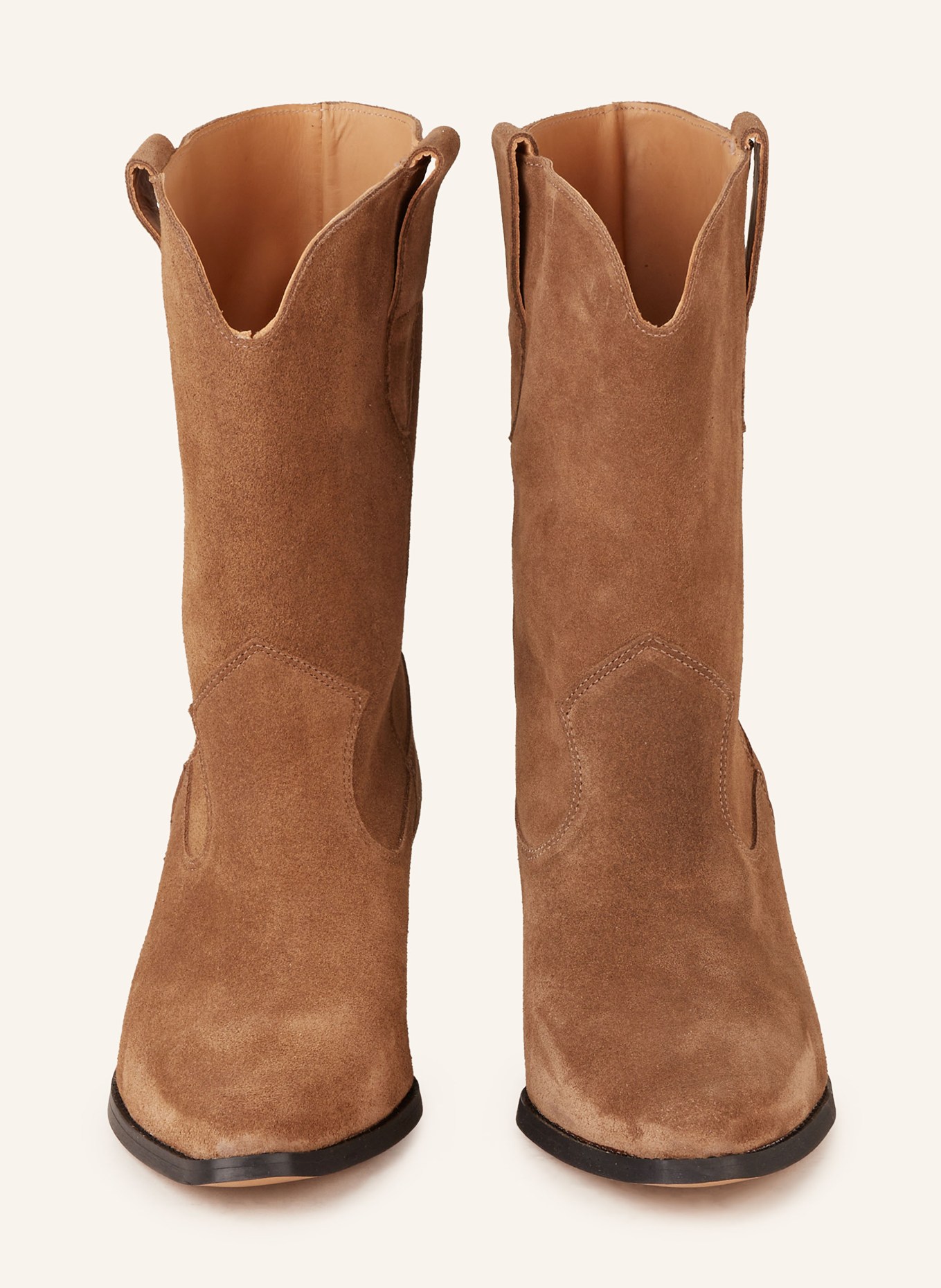 MRS & HUGS Cowboylaarzen: KAKI / BRUIN