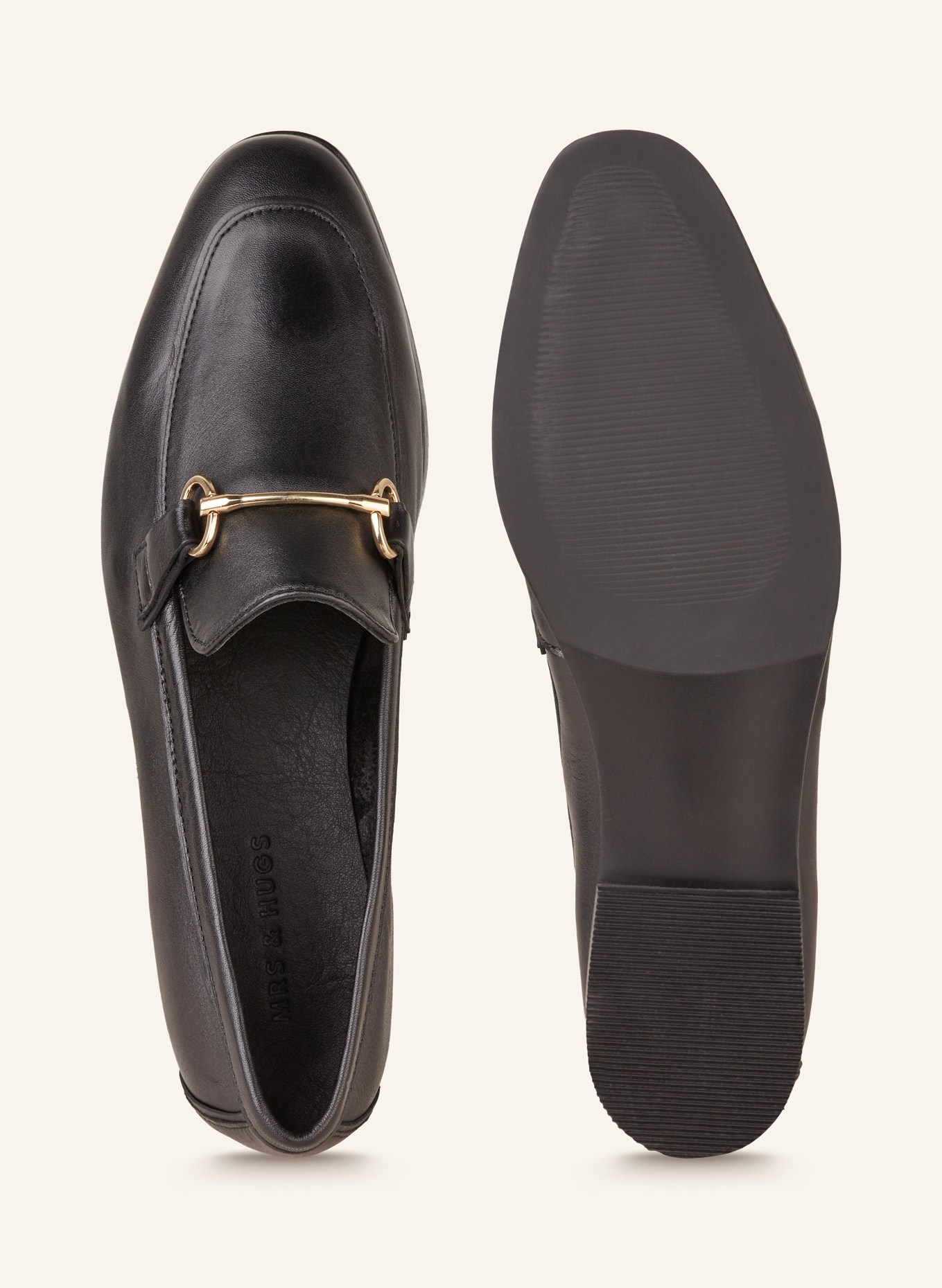MRS & HUGS Loafers, Color: BLACK (Image 5)