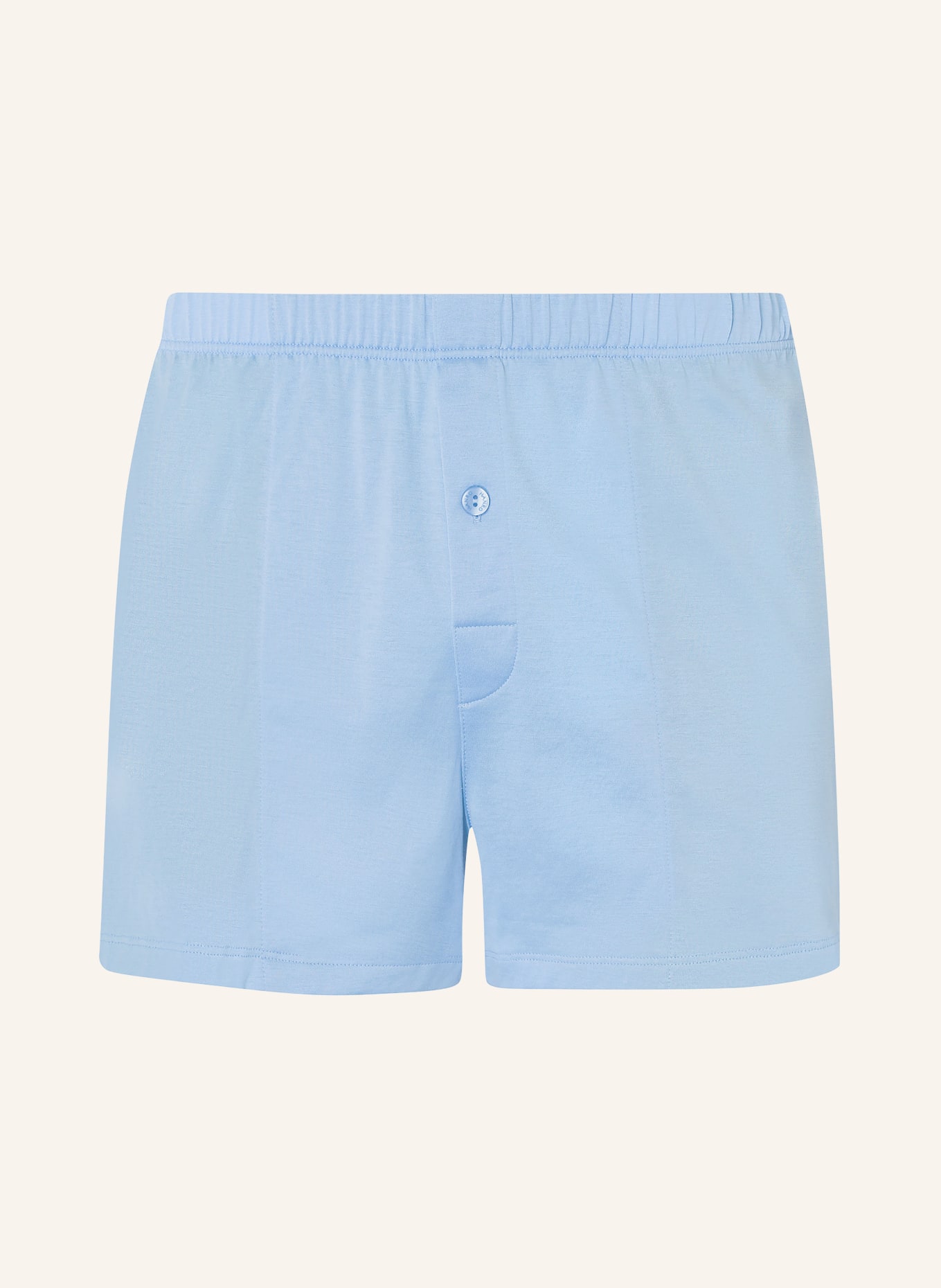 HANRO Boxer shorts COTTON SPORTY, Color: LIGHT BLUE (Image 1)