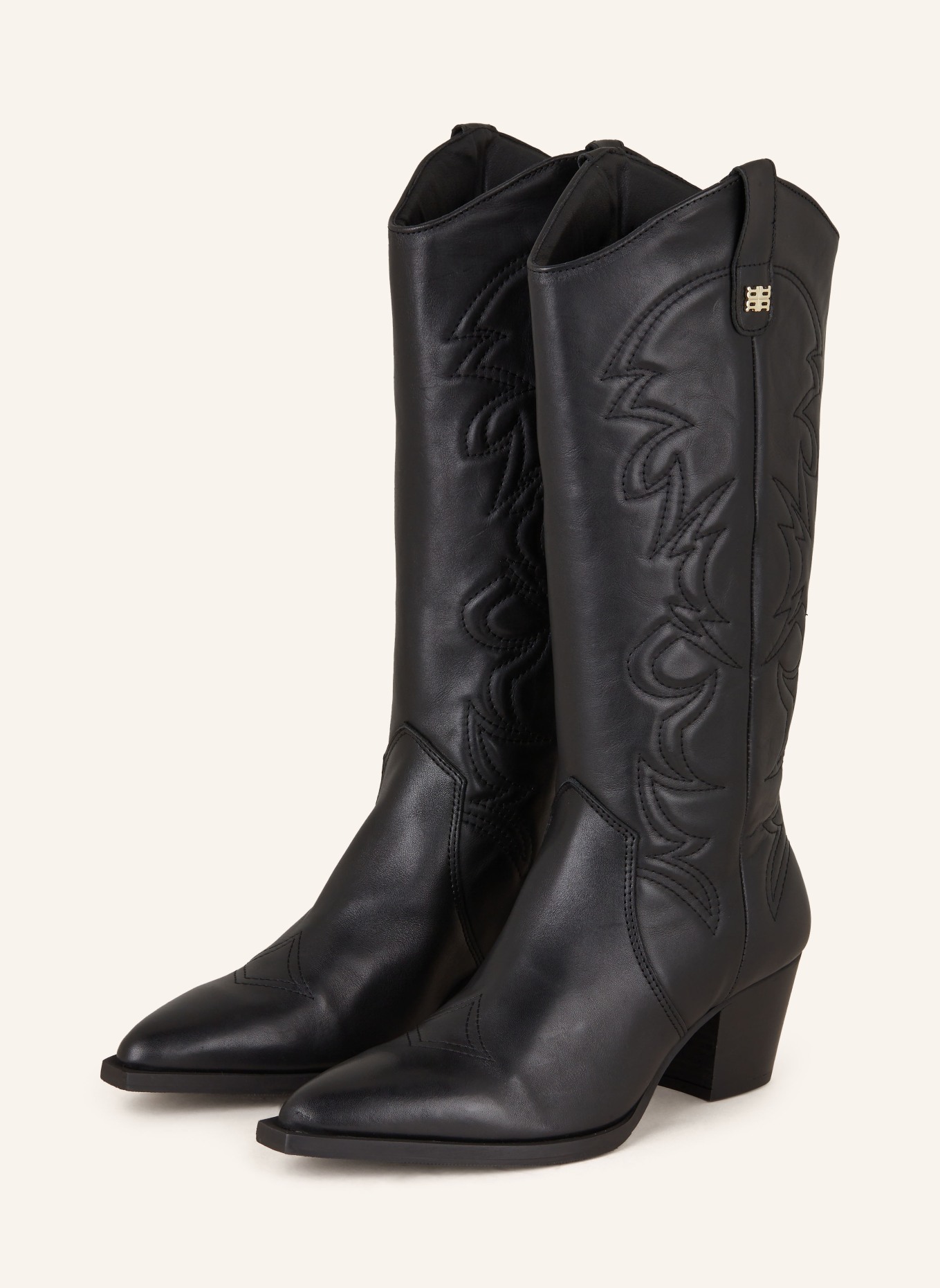 RIANI Cowboy Boots: SCHWARZ