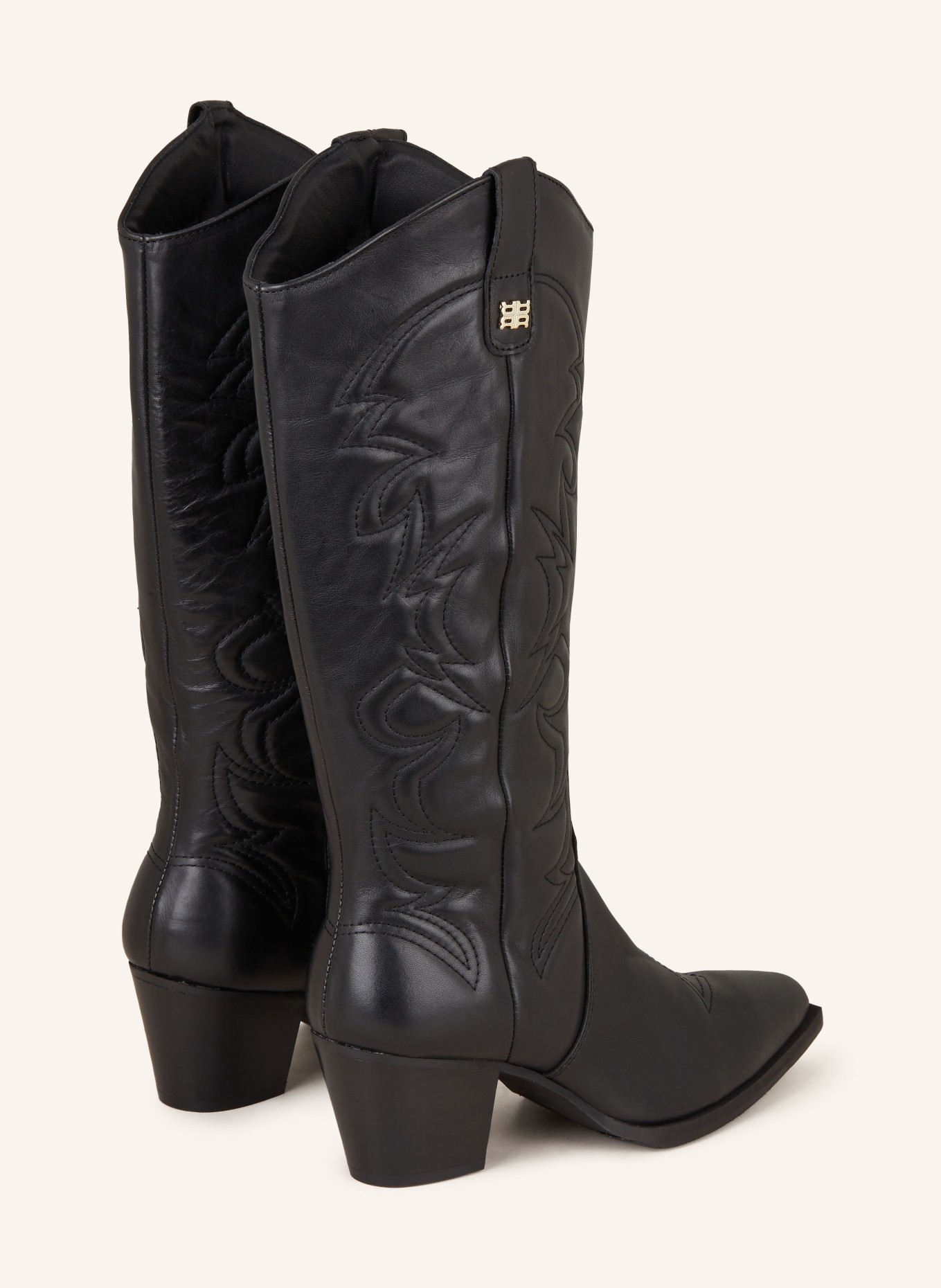 RIANI Cowboy Boots: SCHWARZ