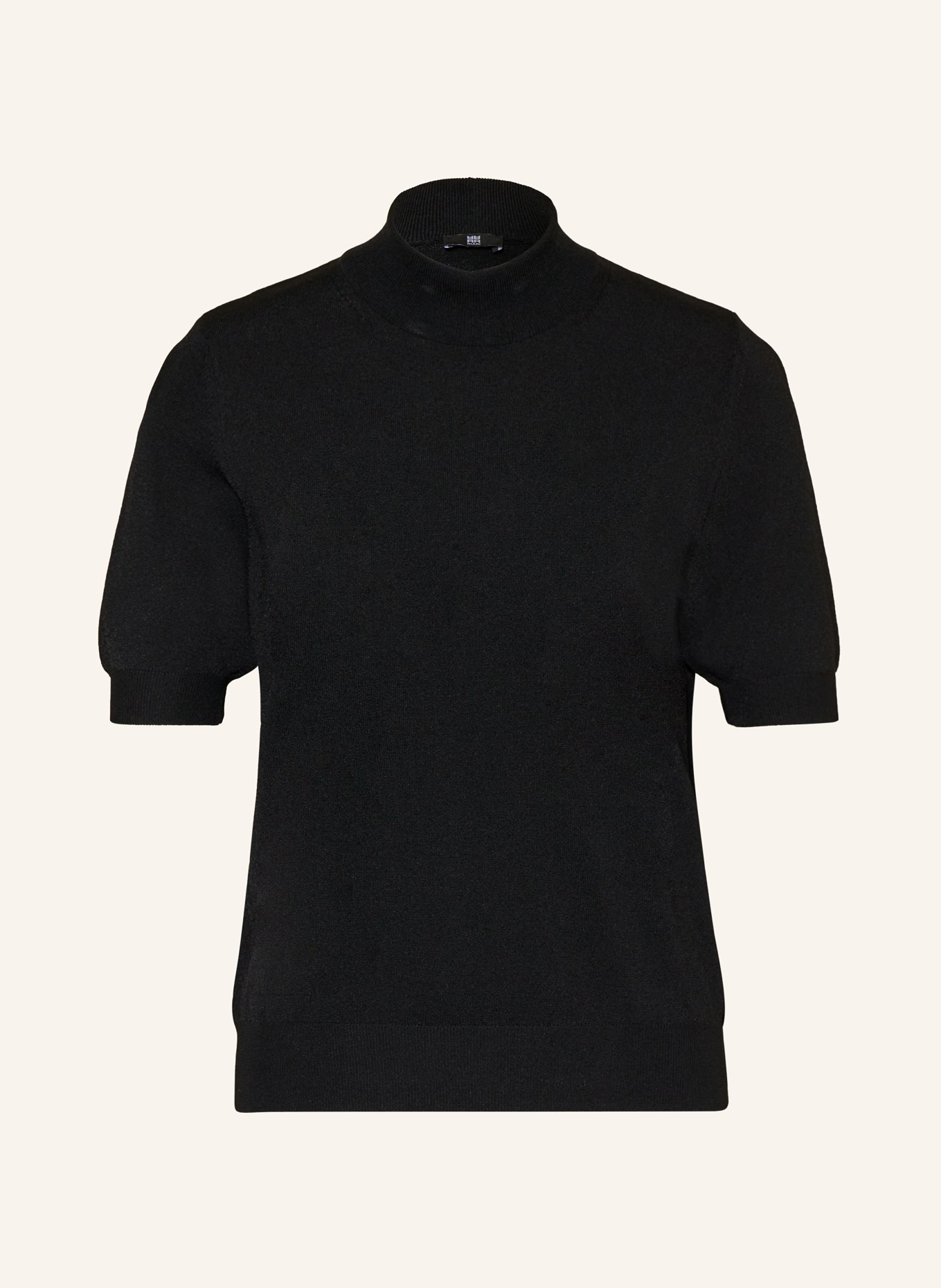 RIANI Úpletové tričko, Barva: ČERNÁ (Obrázek 1)