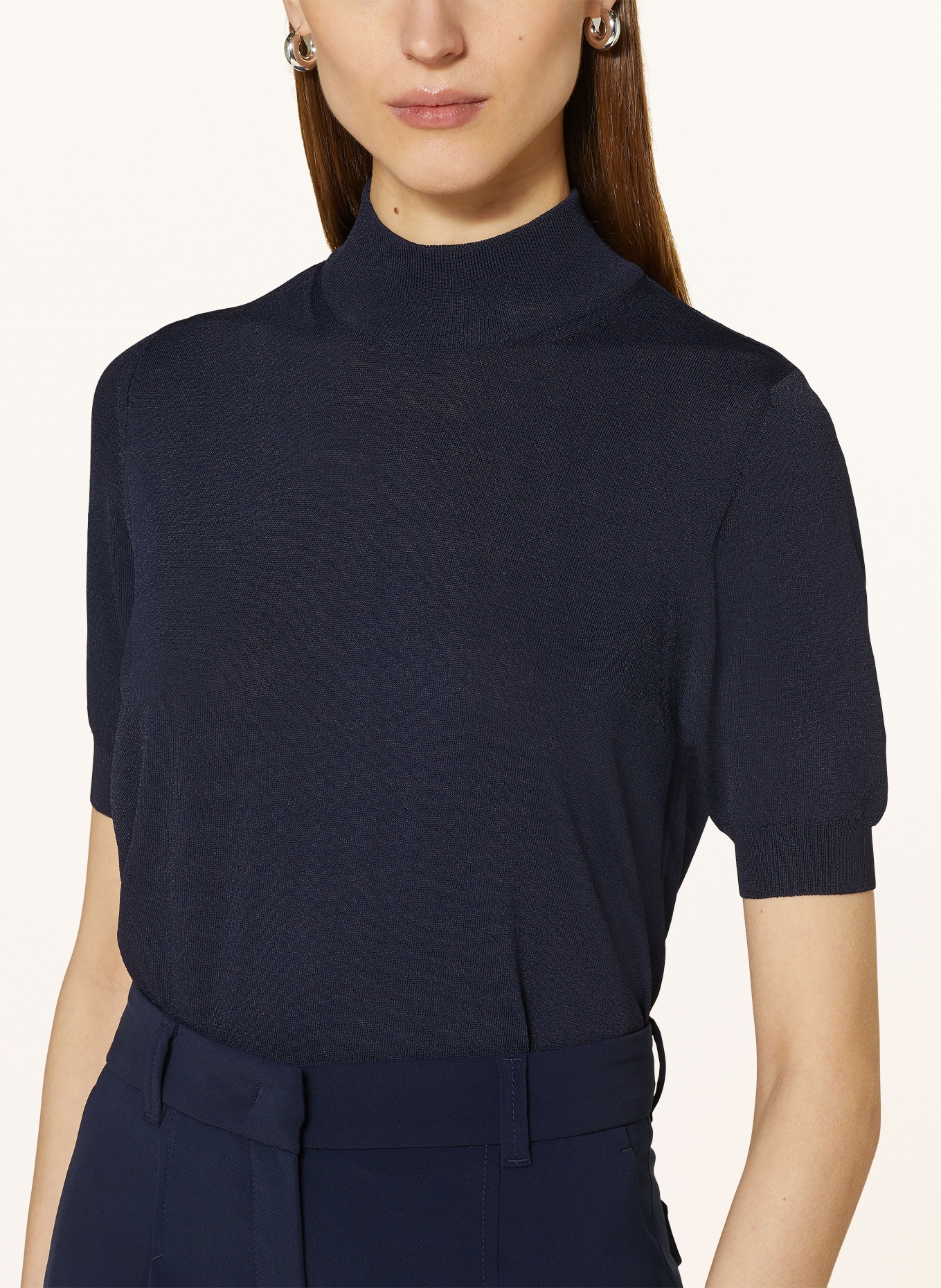 RIANI Strickshirt: DUNKELBLAU