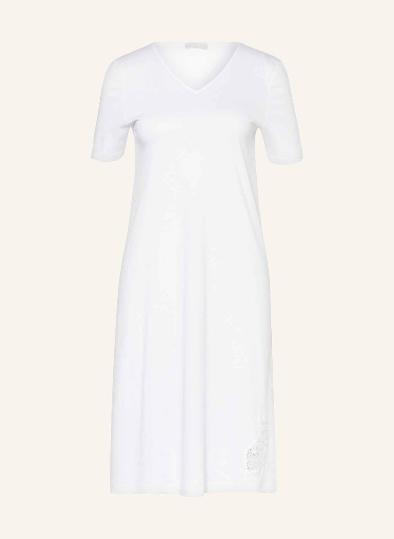 HANRO Nightgown MICHELLE, Color: WHITE (Image 1)