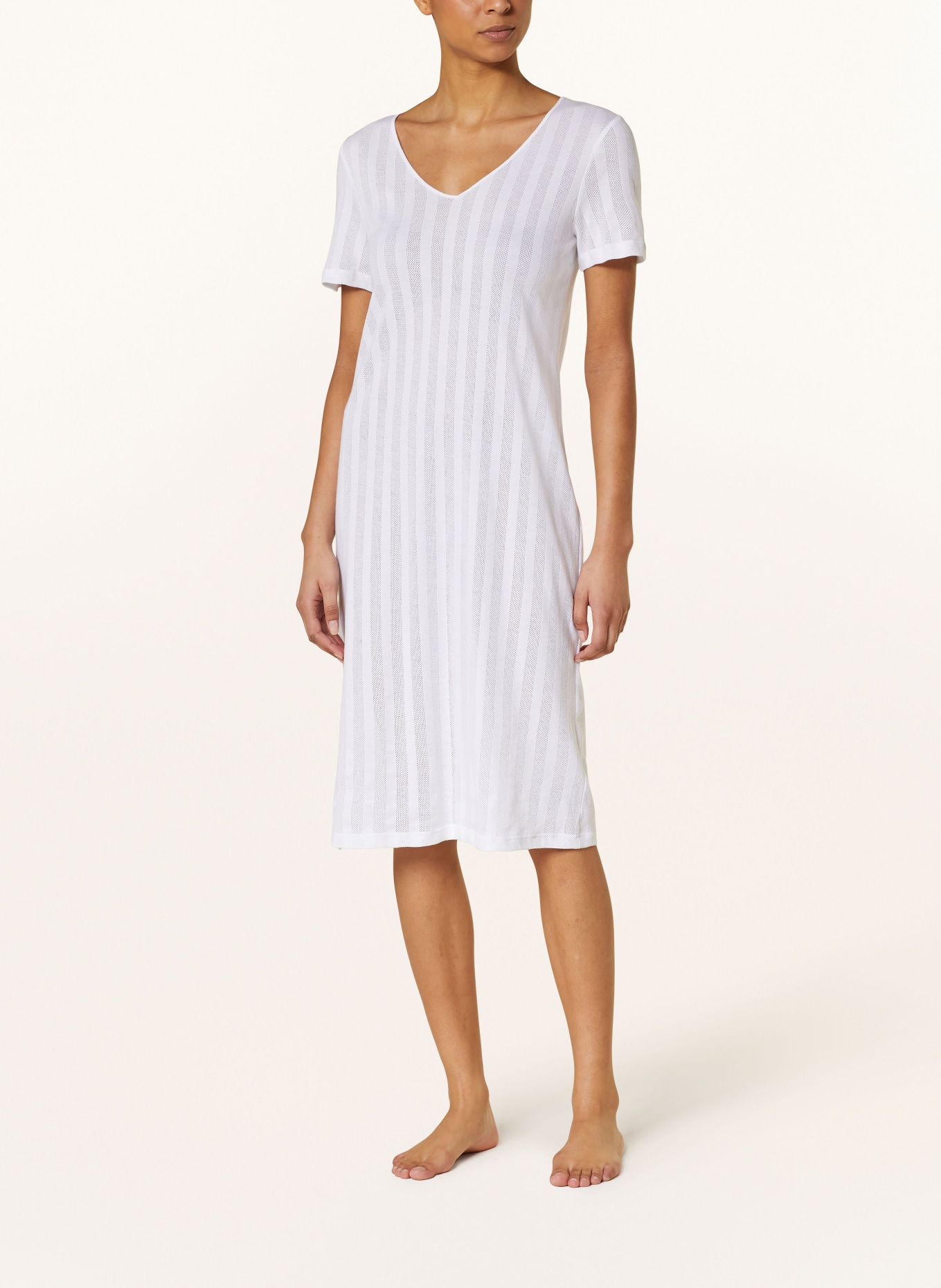 HANRO Nightgown SIMONE, Color: WHITE (Image 2)