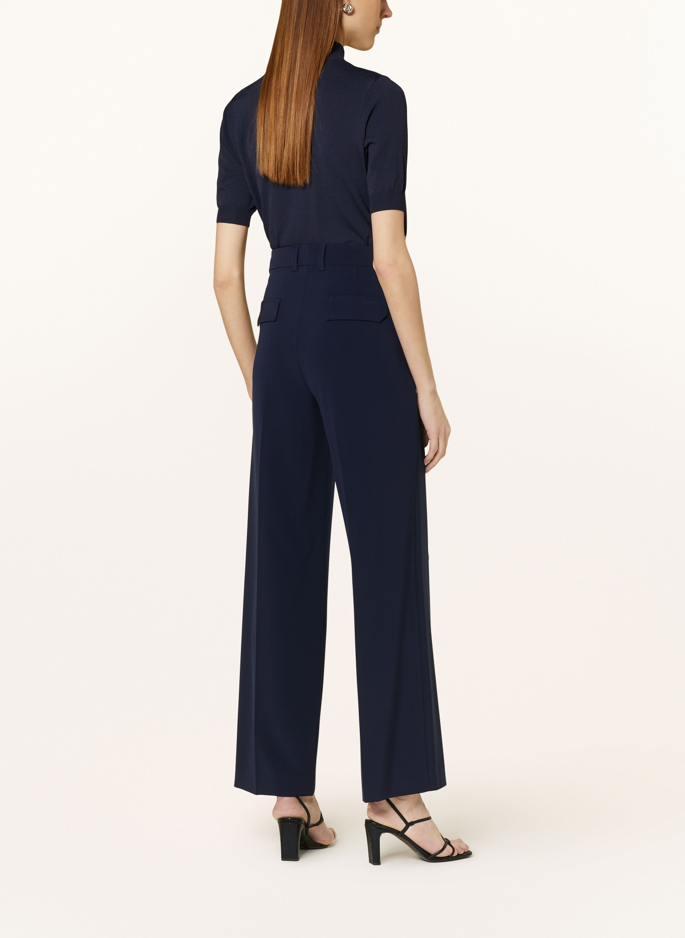 RIANI Wide leg trousers, Color: DARK BLUE (Image 3)