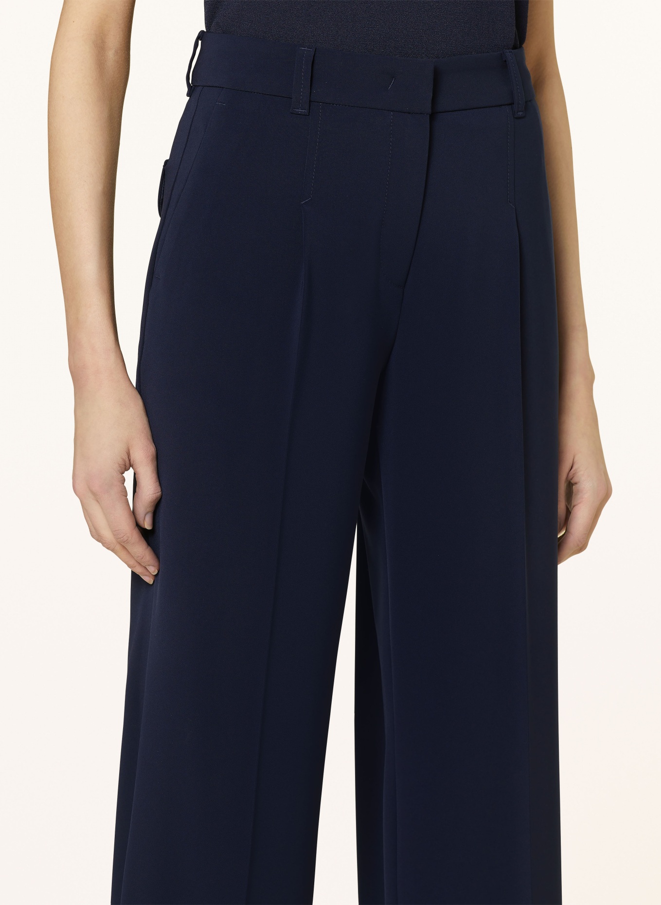 RIANI Wide leg trousers, Color: DARK BLUE (Image 5)