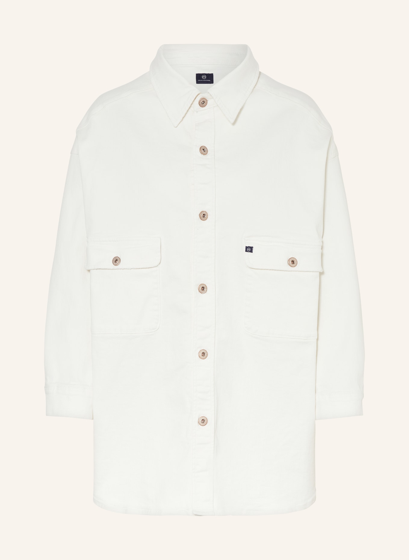 AG Jeans Denim overshirt, Color: WHITE (Image 1)