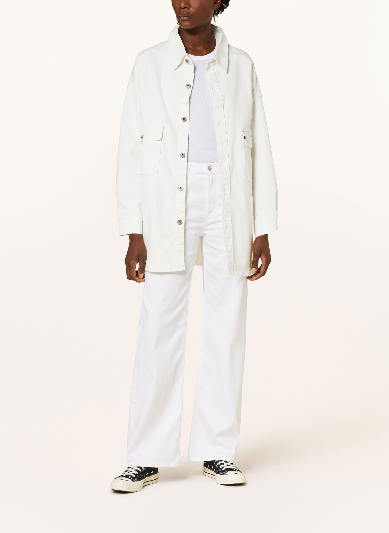 AG Jeans Denim overshirt, Color: WHITE (Image 2)