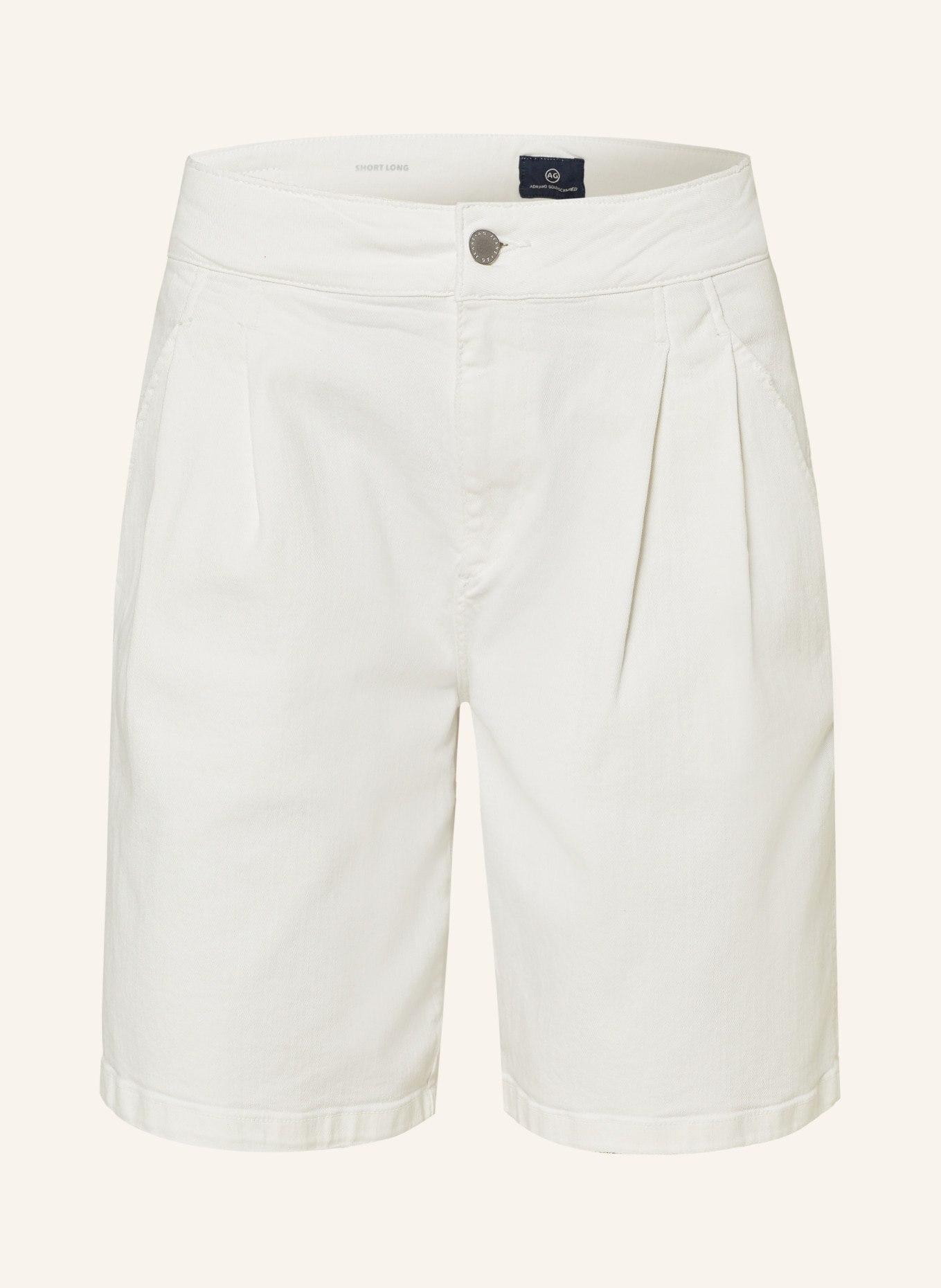 AG Jeans Denim shorts, Color: WHT WHITE (Image 1)