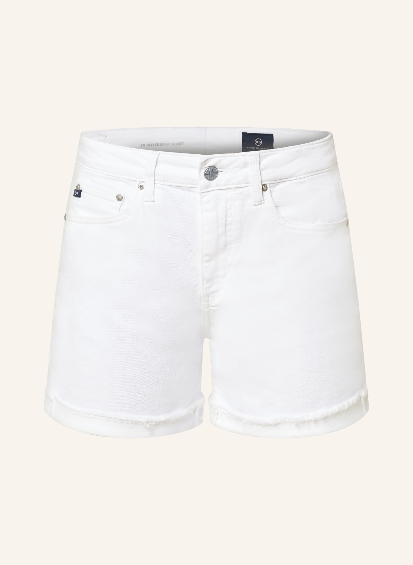 AG Jeans Szorty jeansowe, Kolor: CWT WHITE (Obrazek 1)