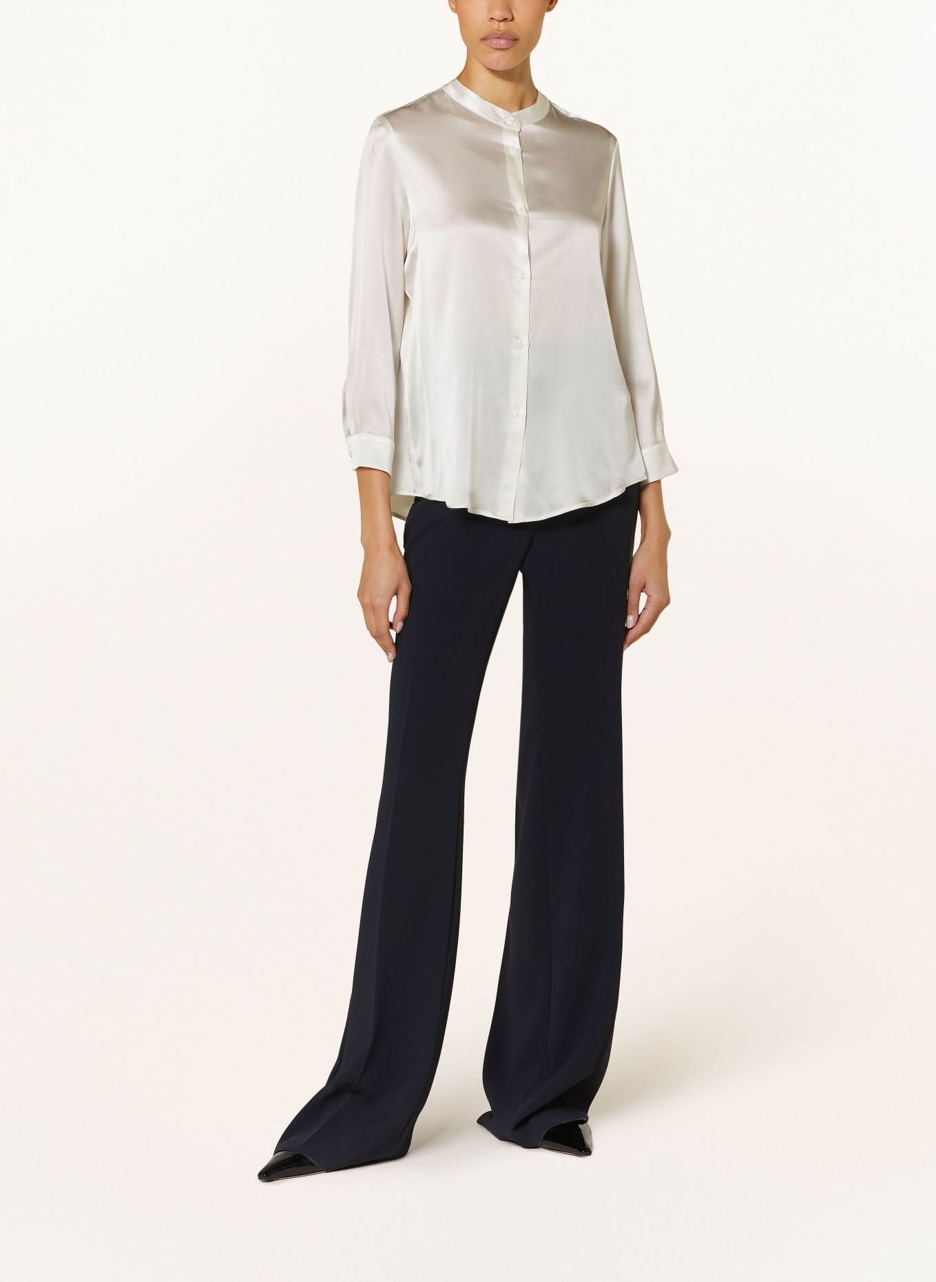 Sophie Silk blouse OLSIMO, Color: ECRU (Image 2)