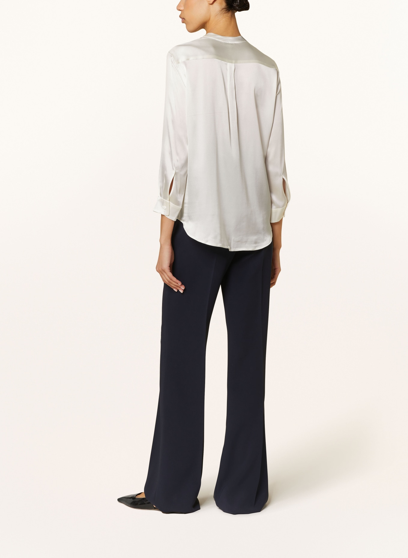 Sophie Silk blouse OLSIMO, Color: ECRU (Image 3)