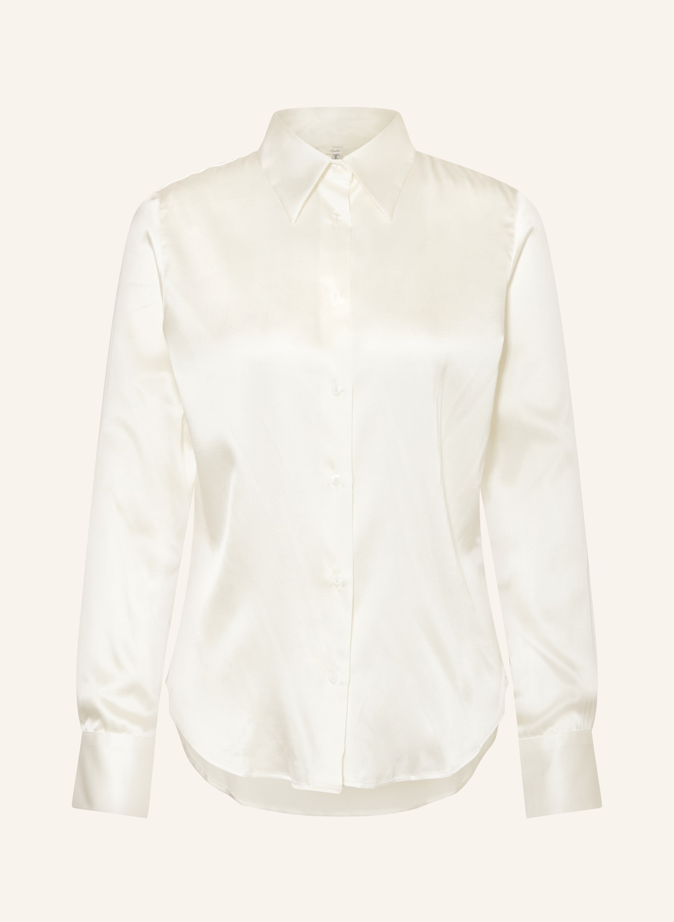 Sophie Shirt blouse METTA in silk, Color: ECRU (Image 1)