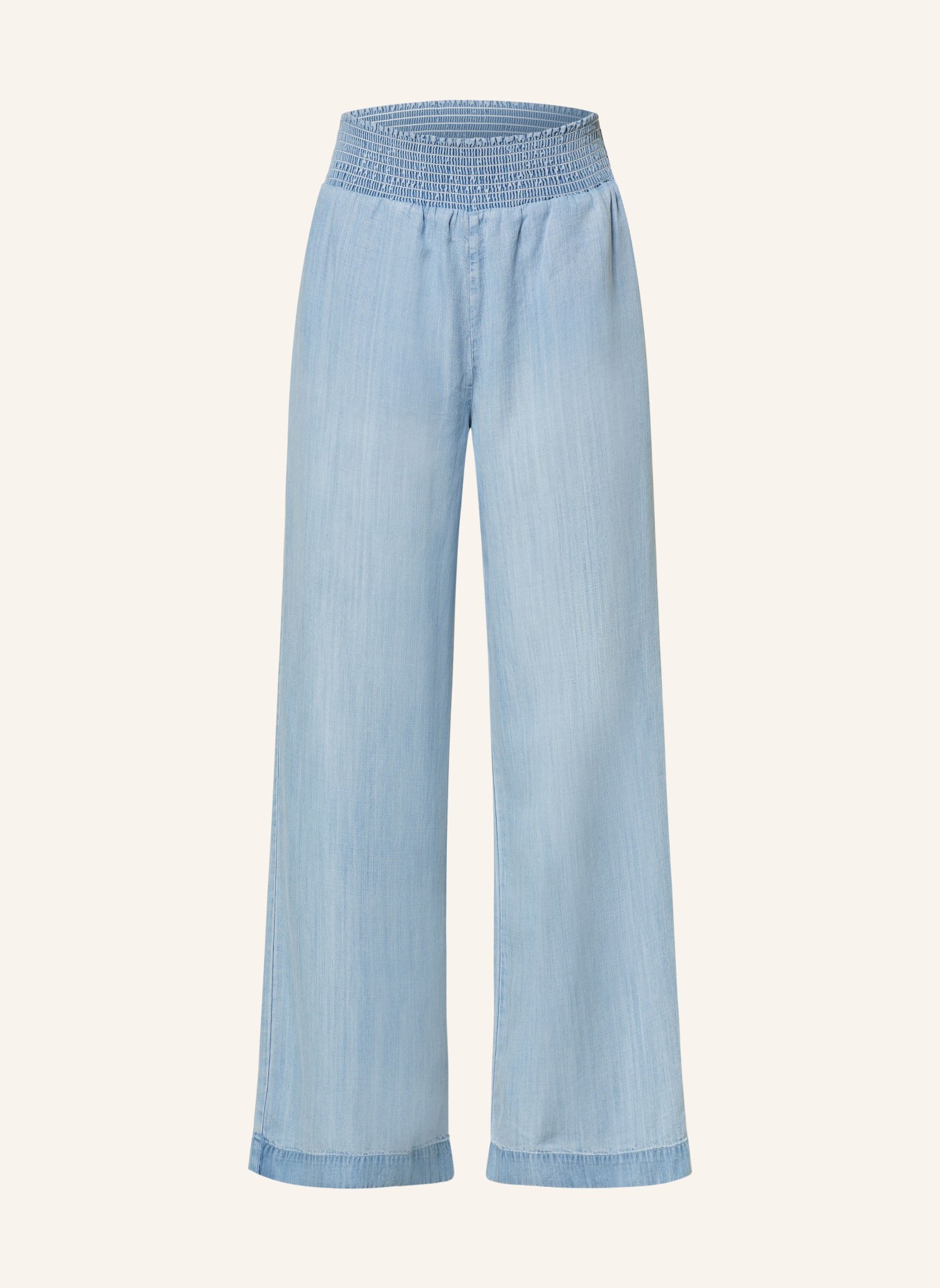 bella dahl Wide leg trousers, Color: LIGHT BLUE (Image 1)