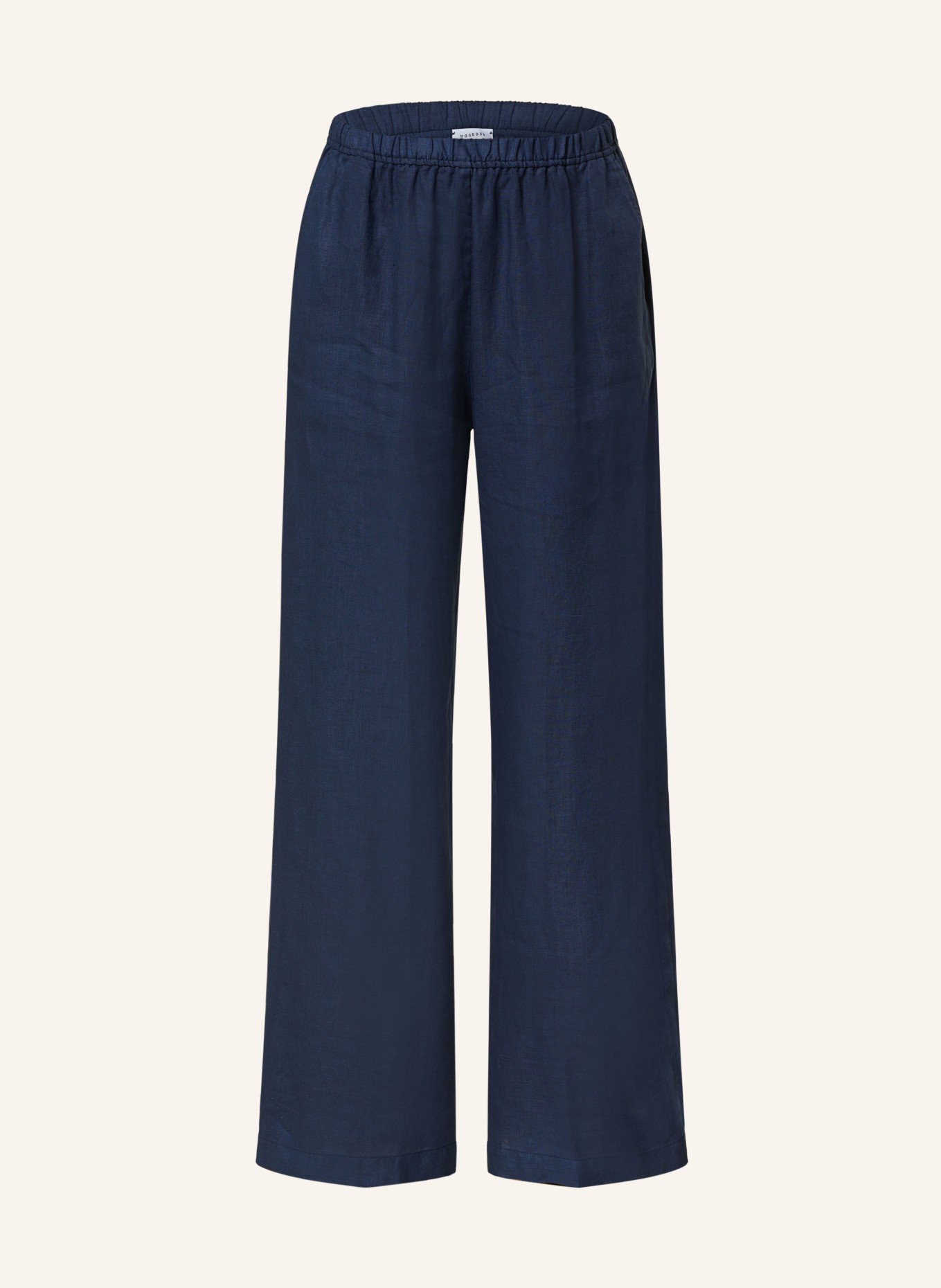 Culotte leinen dunkelblau clearance