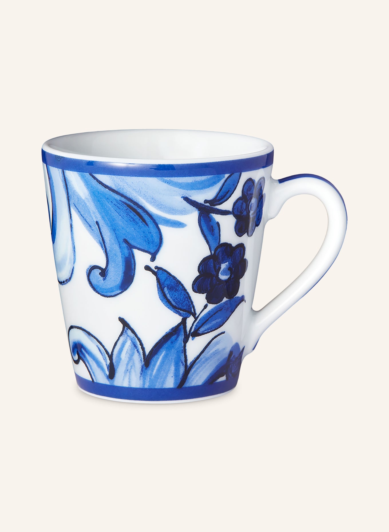DOLCE & GABBANA CASA Mug, Color: BLUE/ WHITE (Image 1)