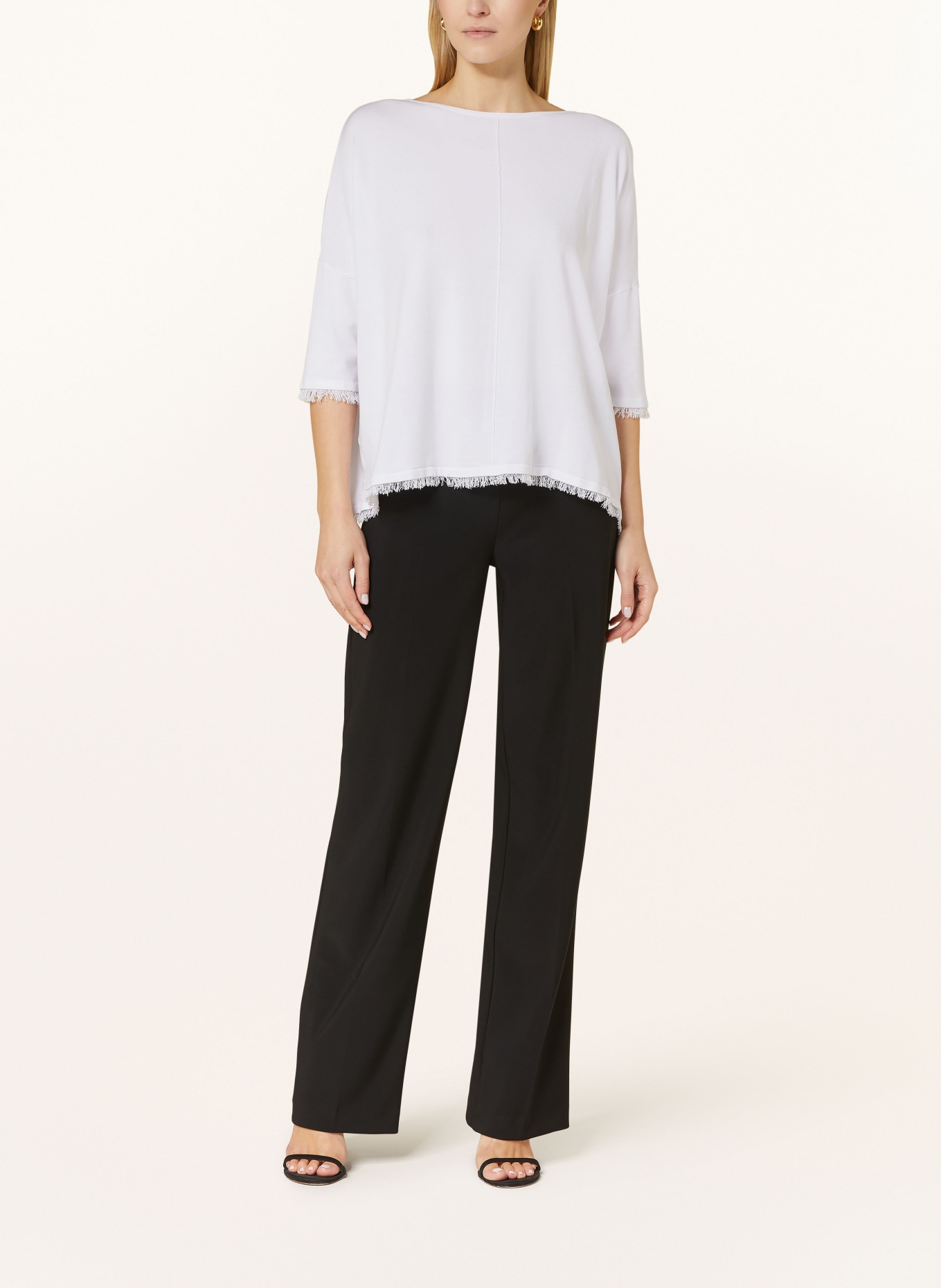 Joseph Ribkoff Knit shirt, Color: WHITE (Image 2)
