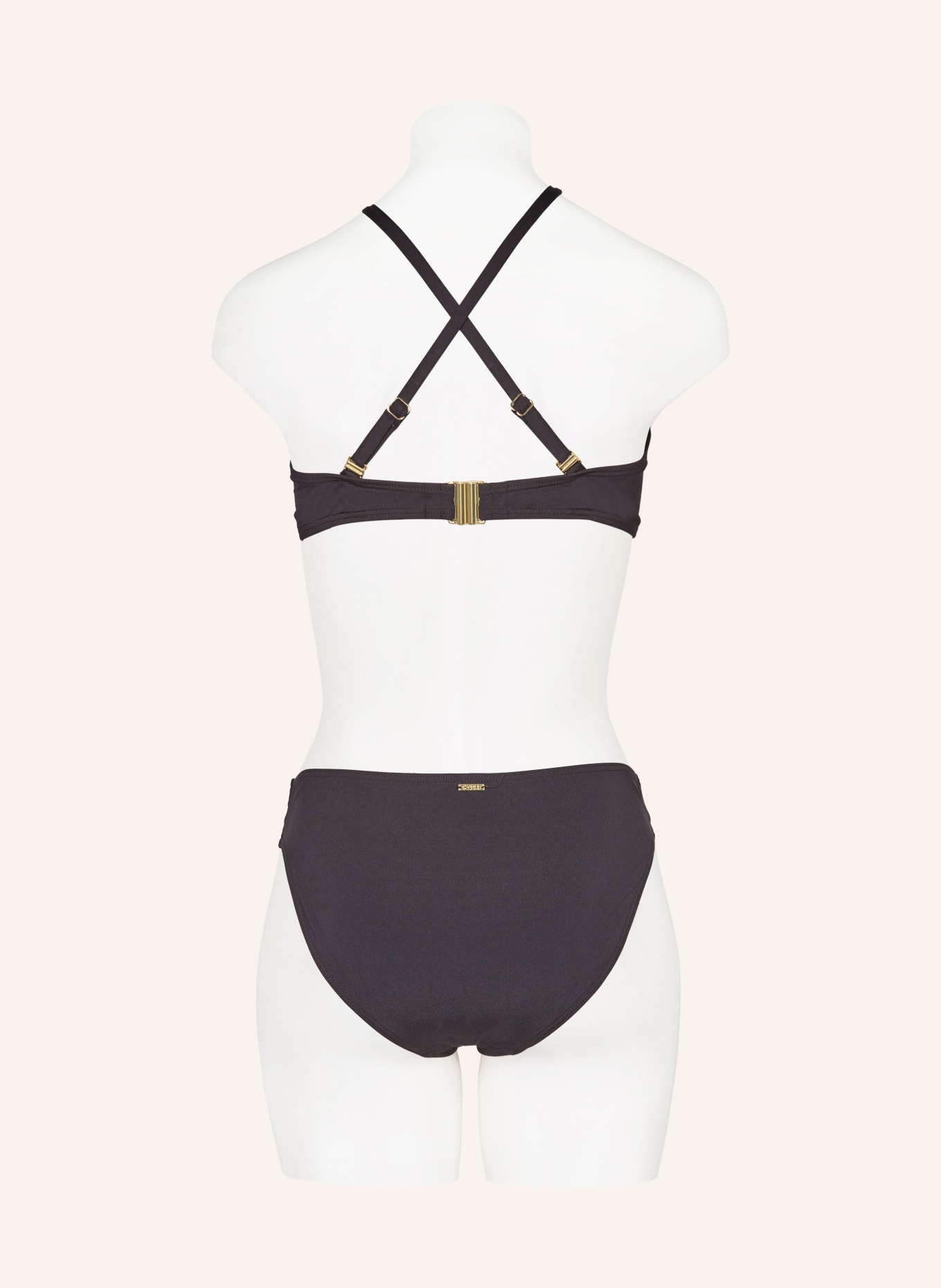 CYELL Bandeau bikini top NOOS CAVIAR, Color: BLACK (Image 5)