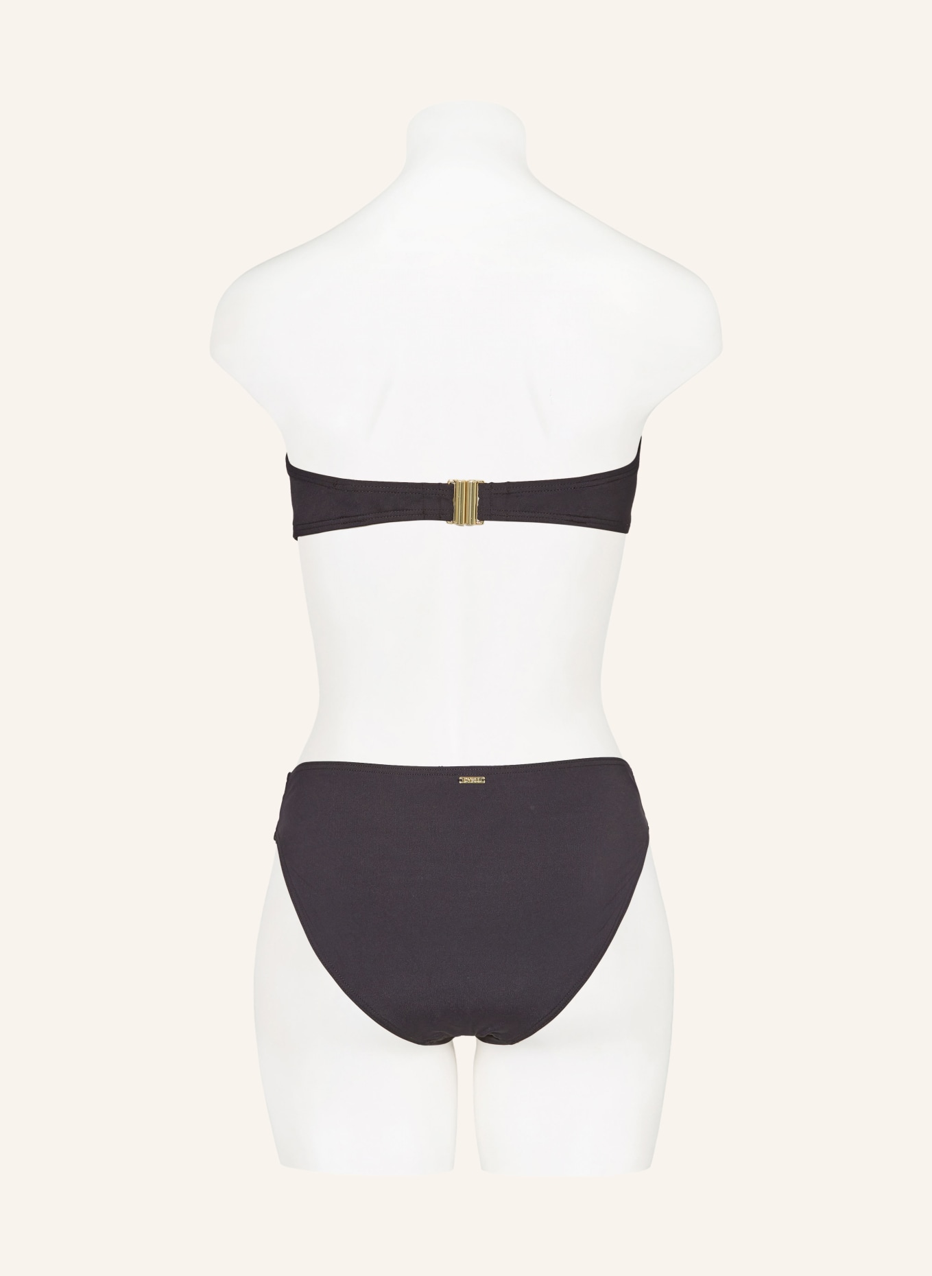CYELL Bandeau bikini top NOOS CAVIAR, Color: BLACK (Image 6)