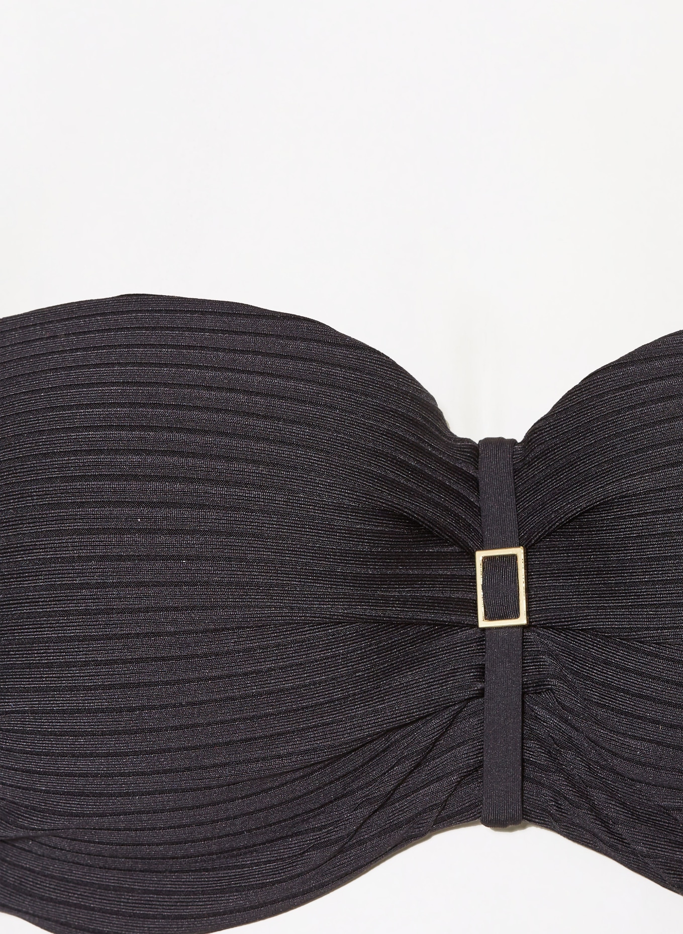 CYELL Bandeau bikini top NOOS CAVIAR, Color: BLACK (Image 7)